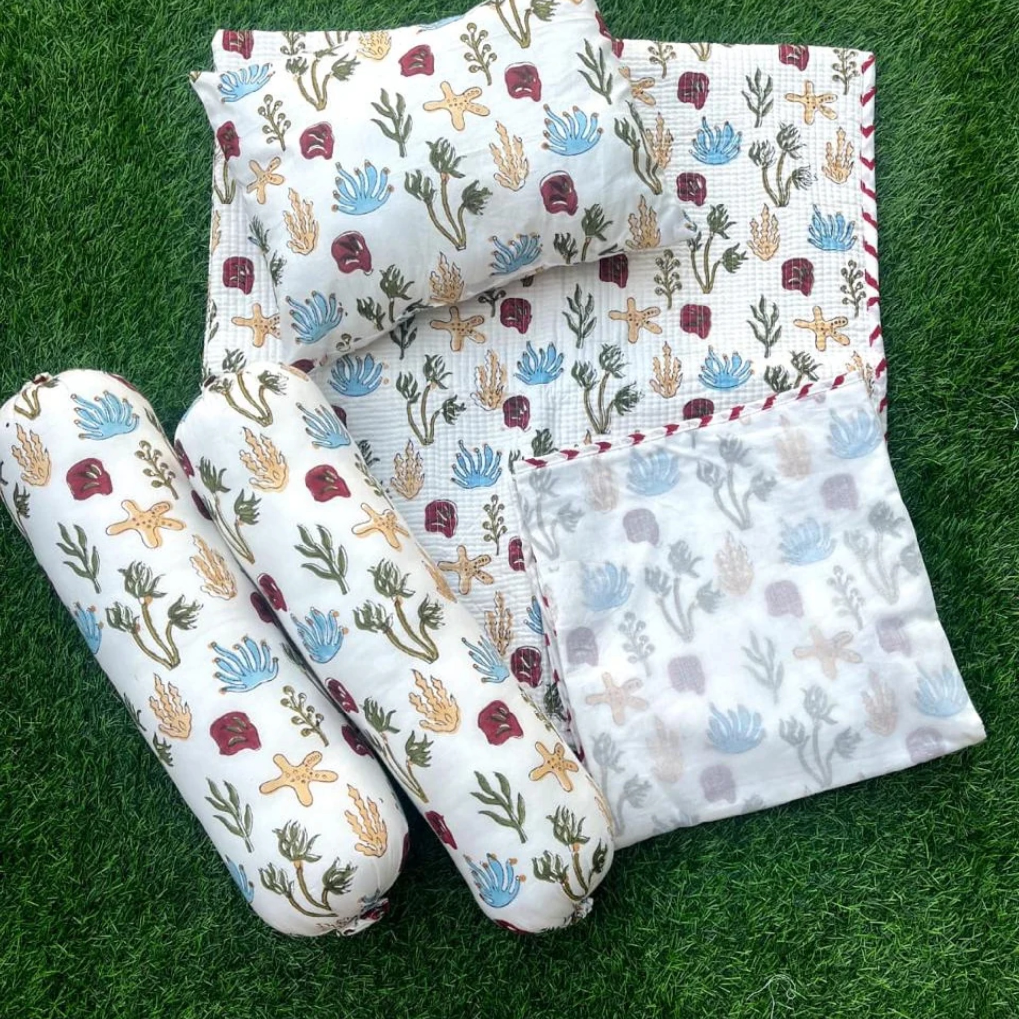 Aquatic Newborn Handmade Baby Kit Set by Aenak Studios | Tooffi