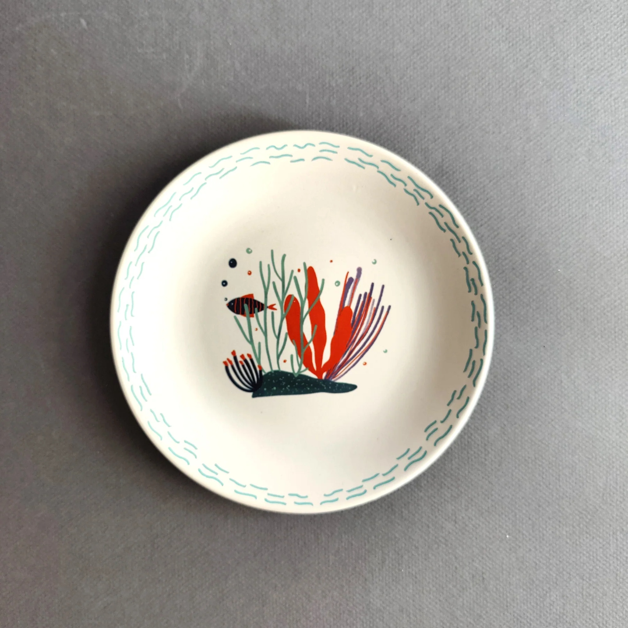 underwater treasures - Quarter / Snack Plate by urbankart - ta.da tableware | Tooffi