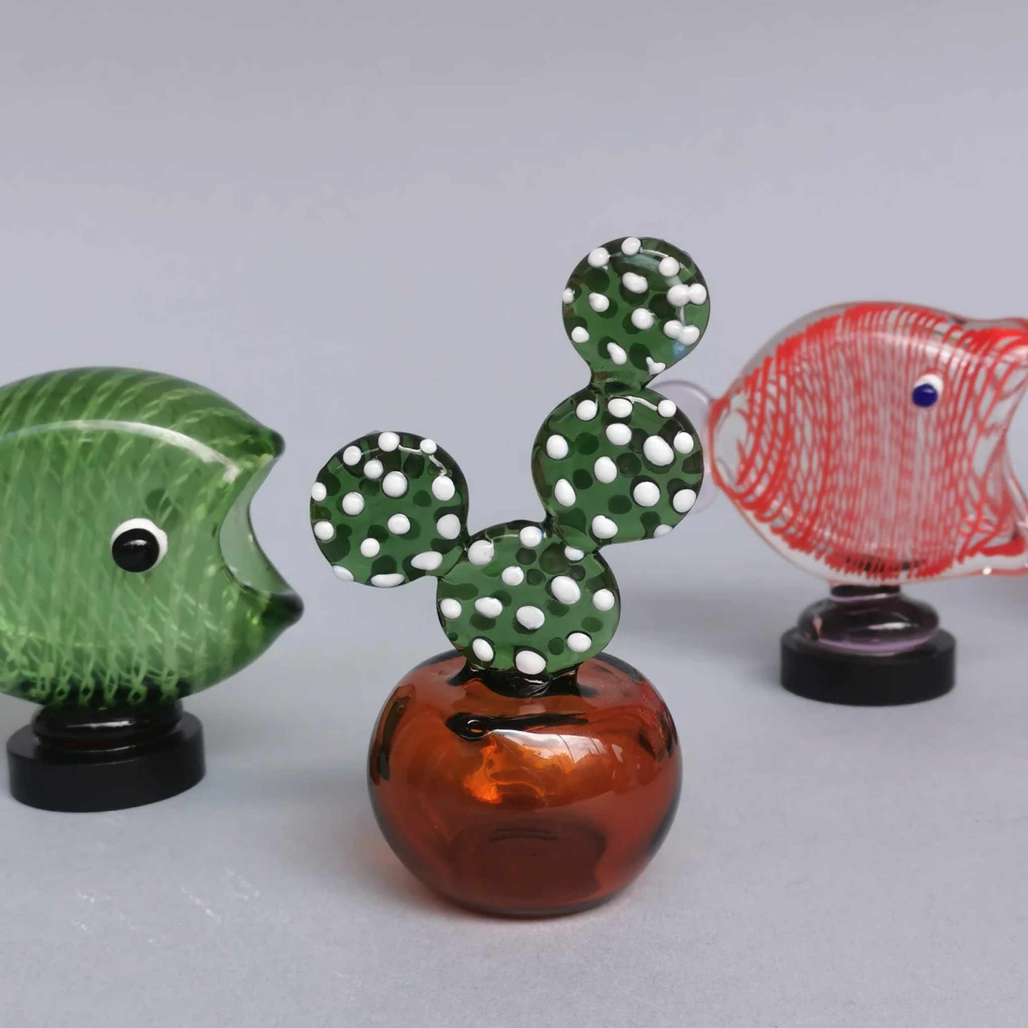 Murano Glass Style Decoration- Spiny Beauty by RUSTIC HORSE GLASS STUDIO | Tooffi