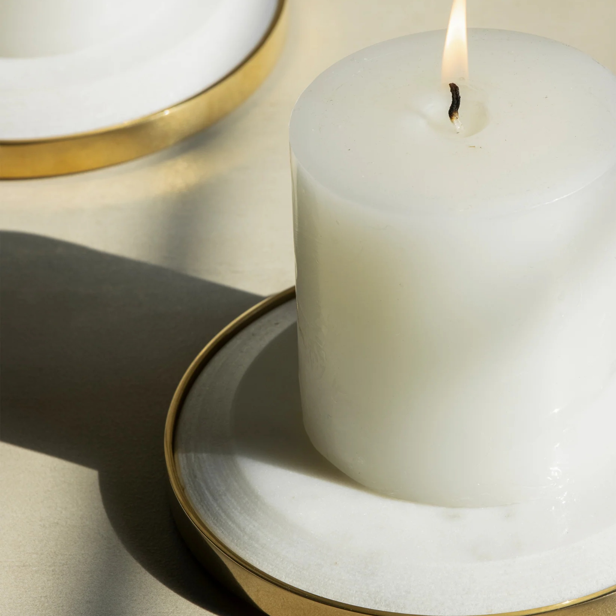 Yang Candle Plates by Saswata | Tooffi