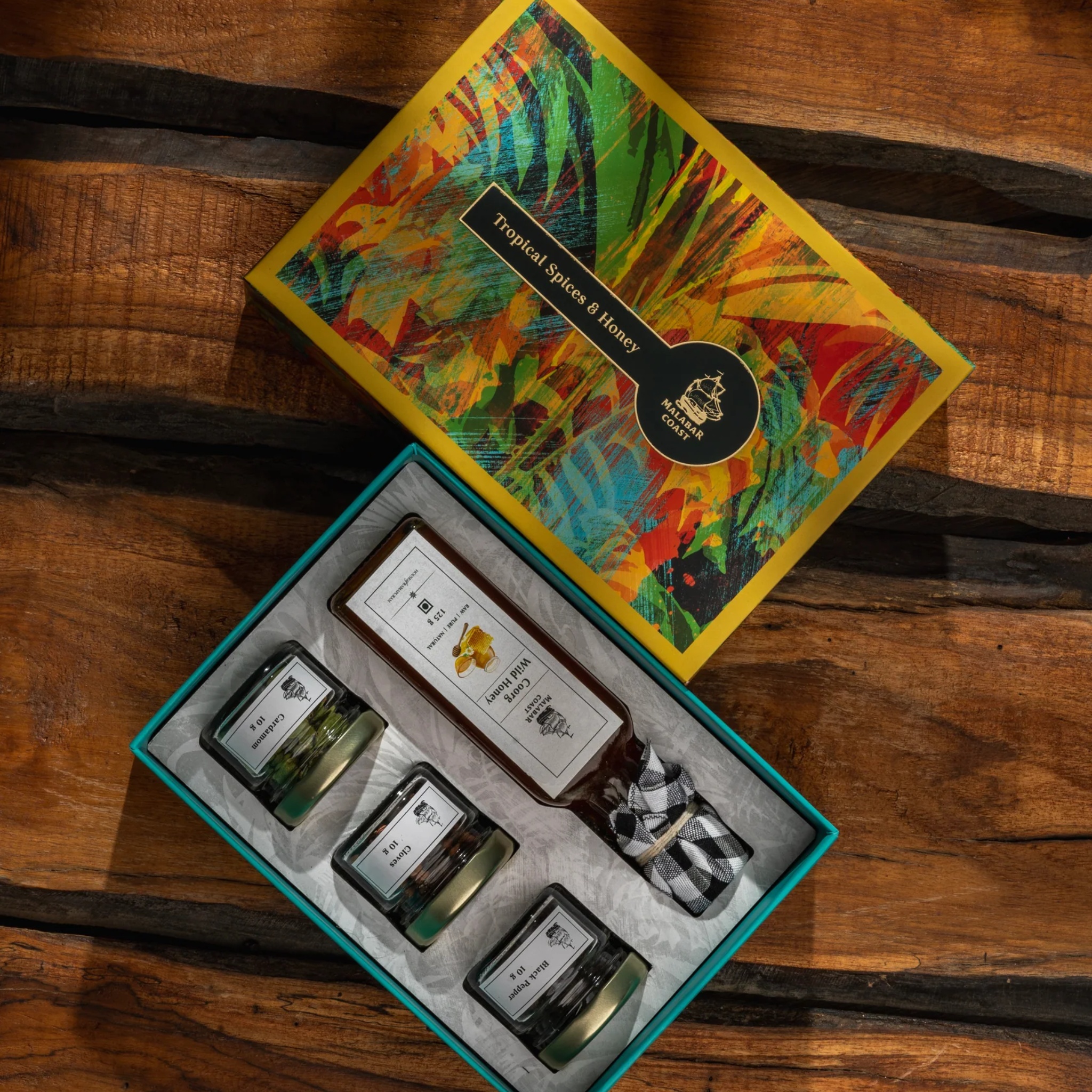 Tropical Spices & Honey Gift Box (Medium) by TERRALIFE CONSUMER PRODUCTS & SERVICES PRIVATE LIMITED | Tooffi