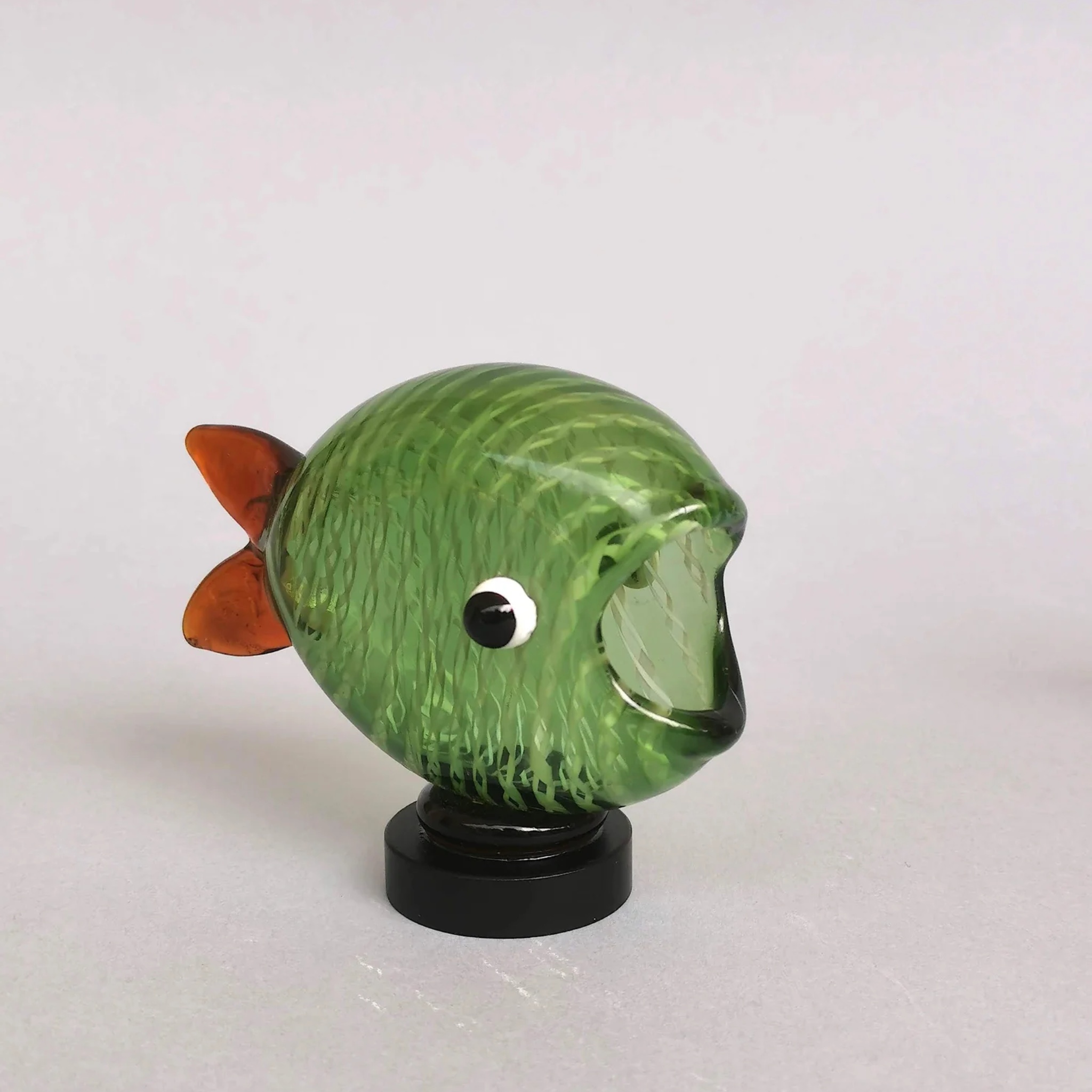 Fish Table Decor Glass- Minty Midori by RUSTIC HORSE GLASS STUDIO | Tooffi