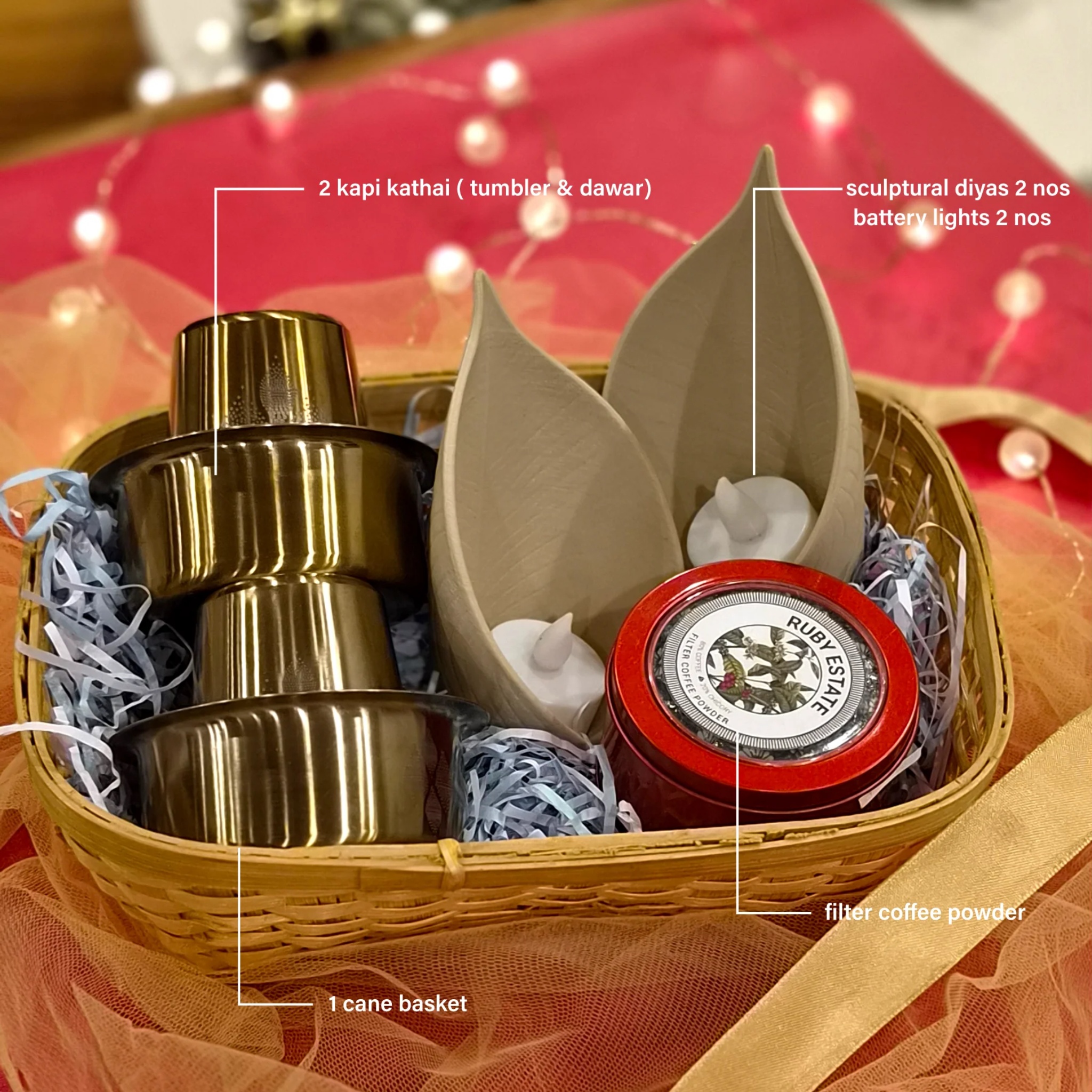 Conversations Over Kāpi — Diwali Gift Box by urbankart - ta.da tableware | Tooffi