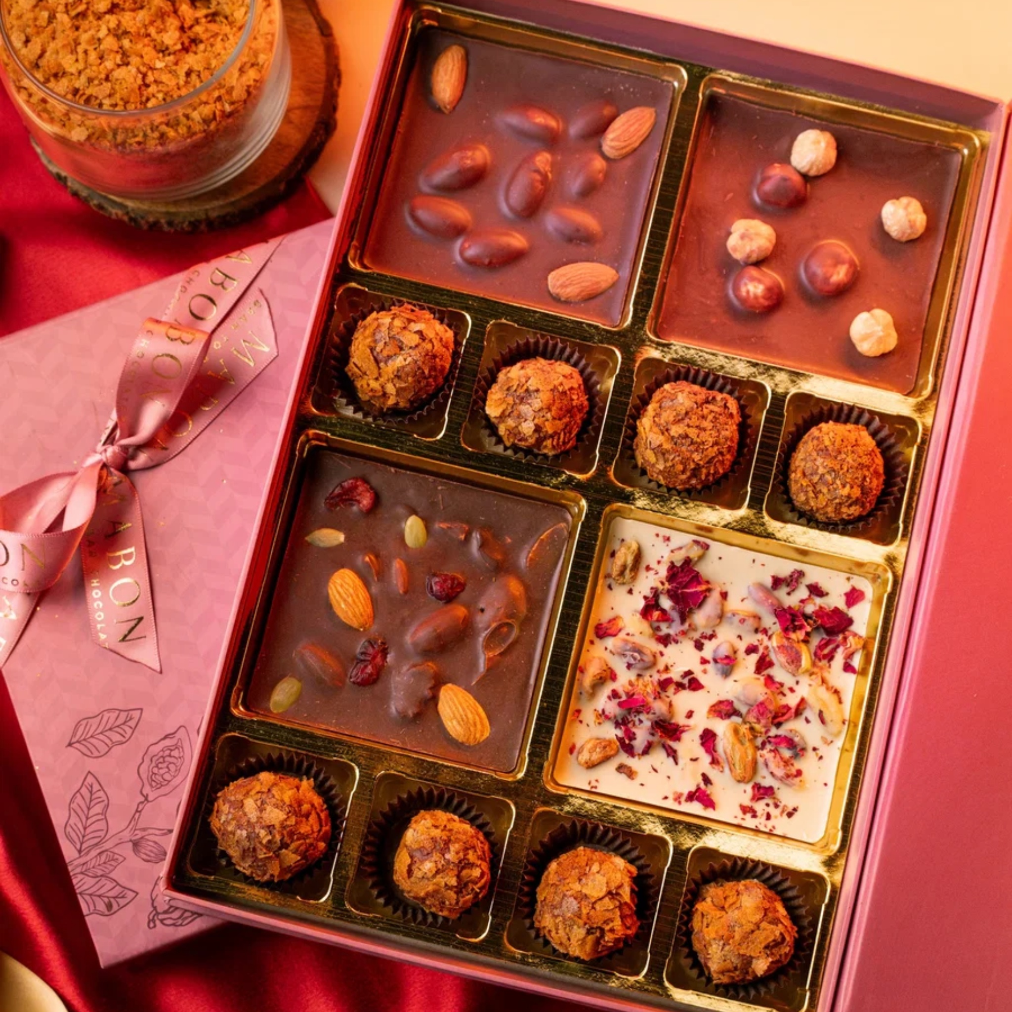 Truffle & Bark Discovery Hamper by Mabon Chocolates | Tooffi
