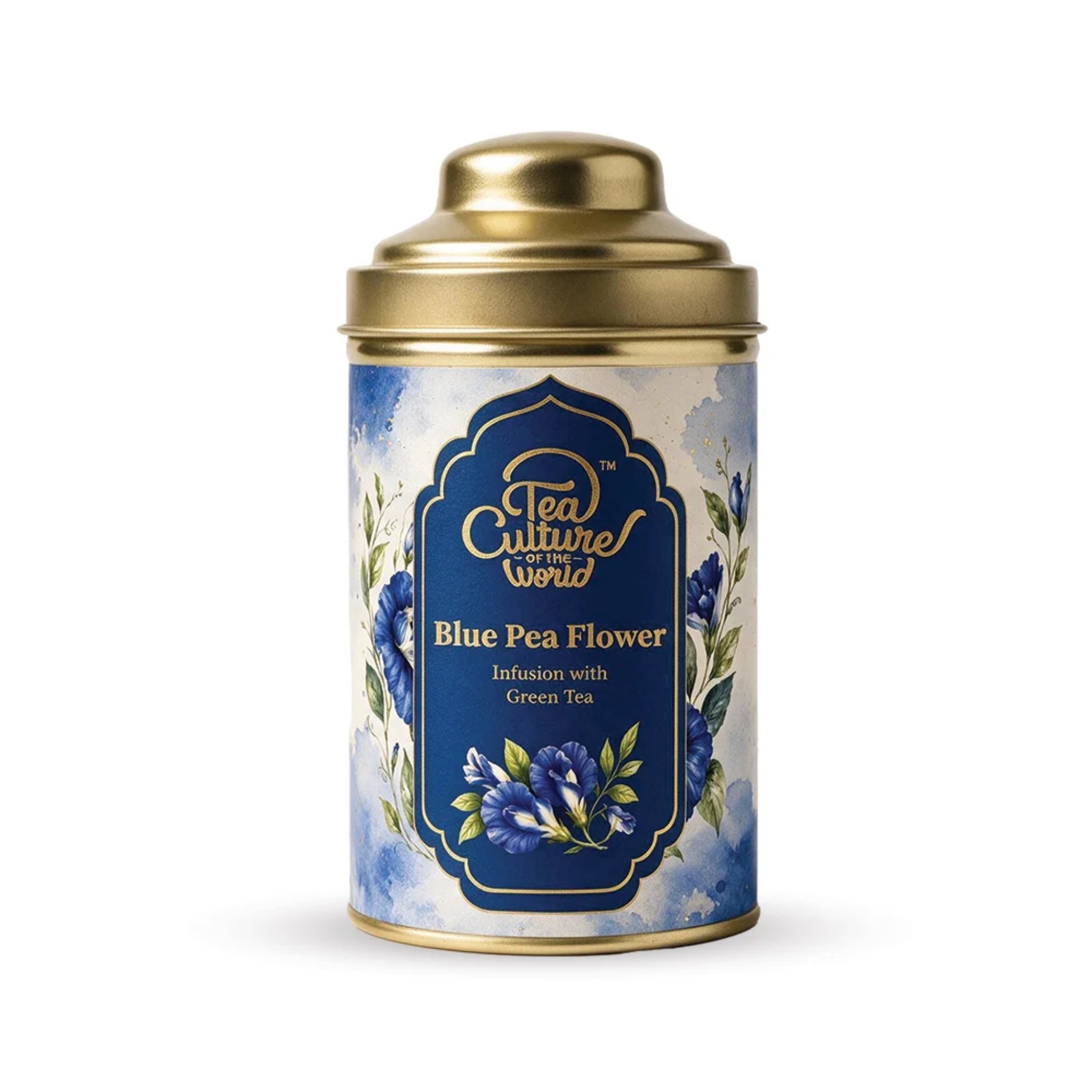 Blue Pea with Green Tea - Tin by Tea Culture Of the World | Tooffi