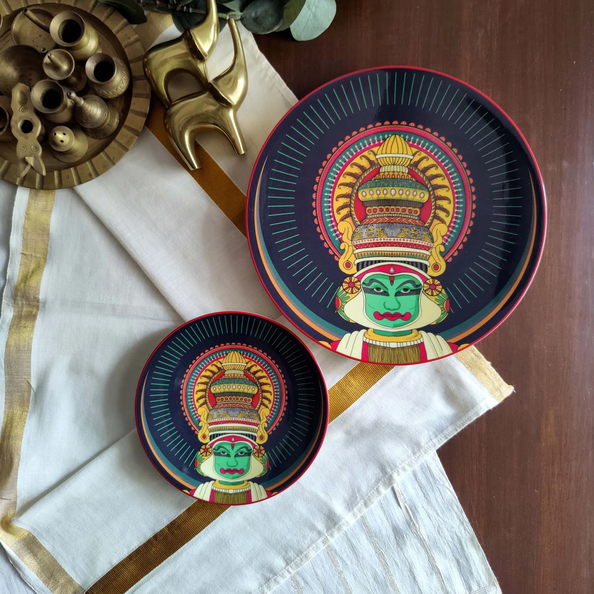 navarasam - decor plate by urbankart - ta.da tableware | Tooffi