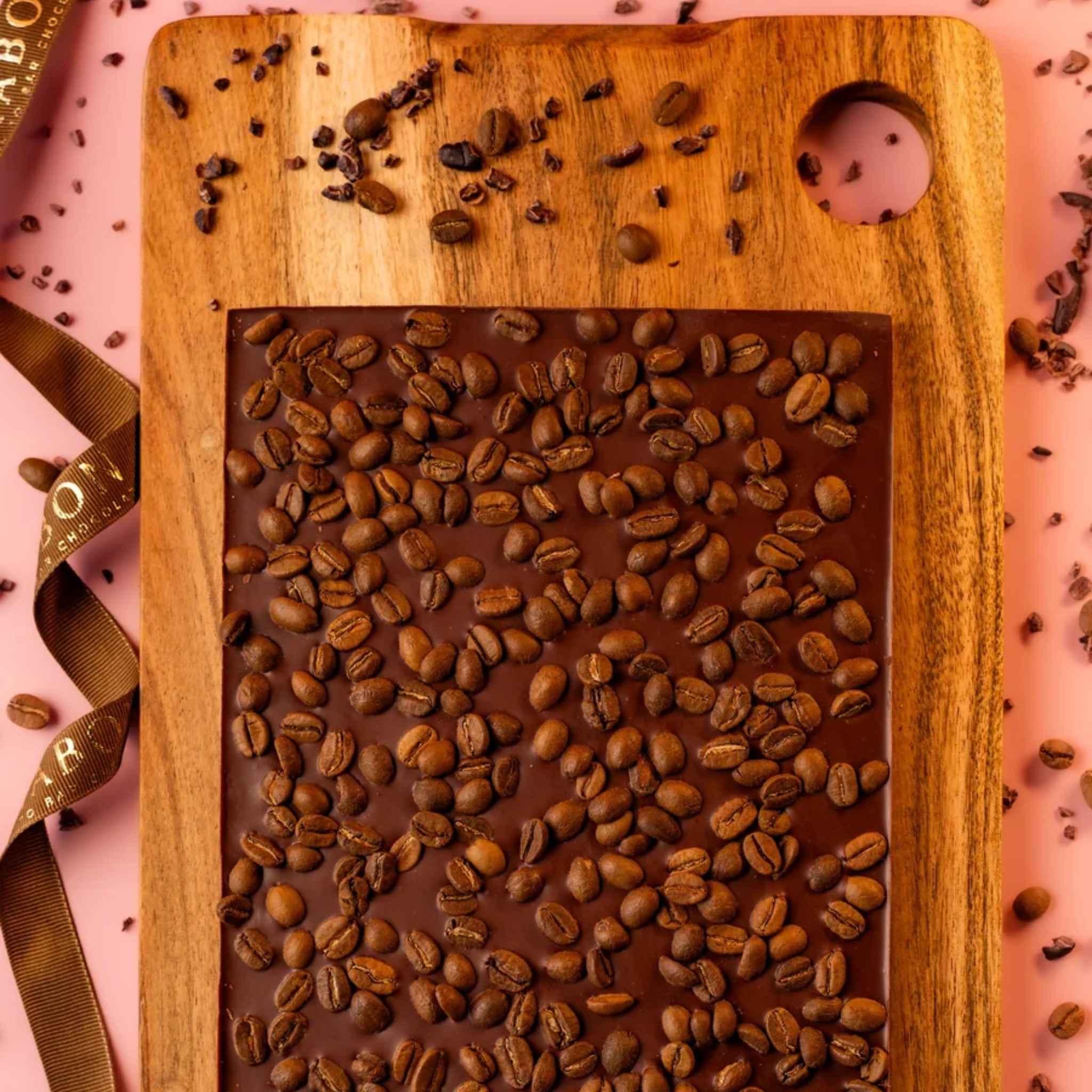 TIRAMISU BARK 64% DARK CHOCOLATE GIFT BOX by Mabon Chocolates | Tooffi