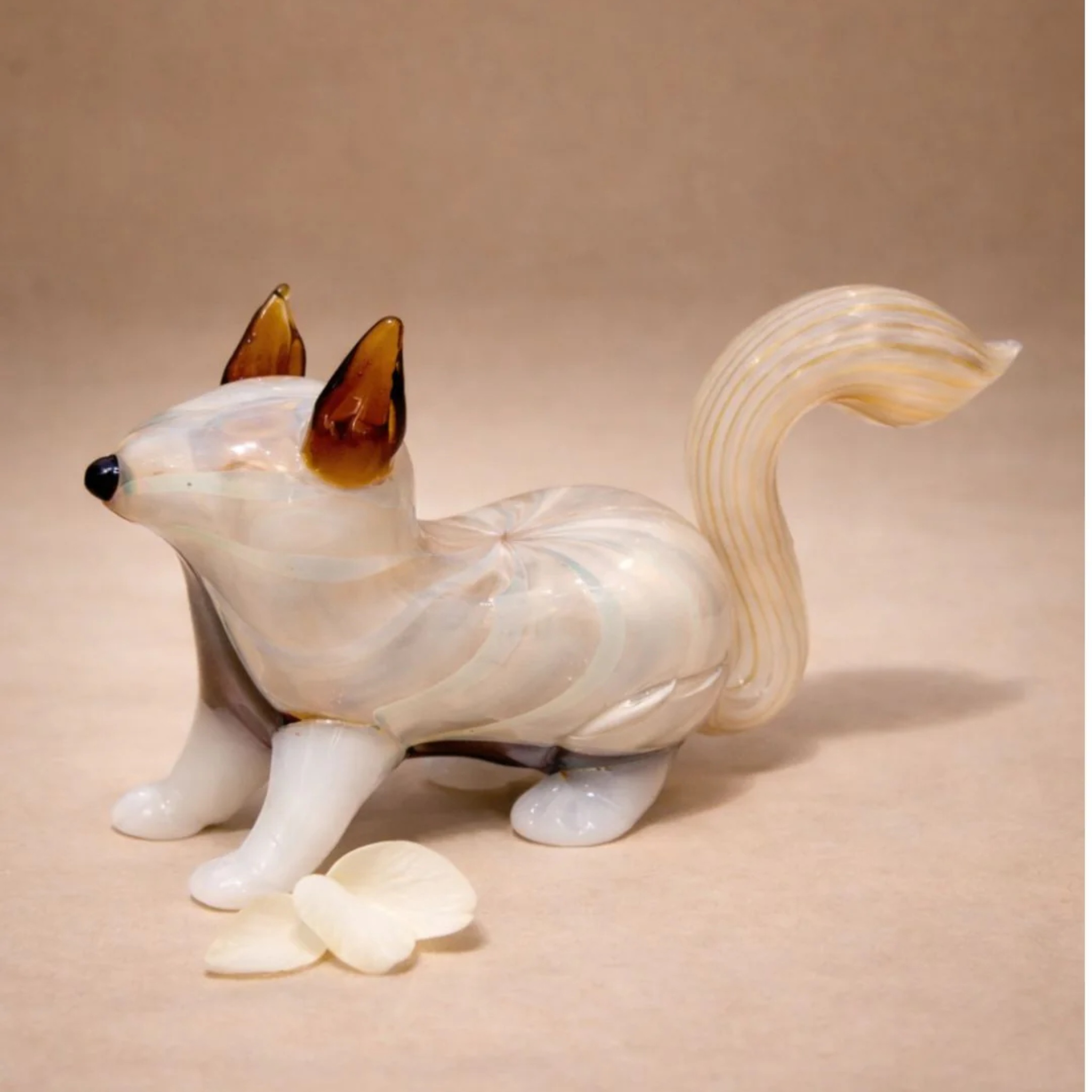 Soft Mist Gilhari — A Forest Companion by RUSTIC HORSE GLASS STUDIO | Tooffi