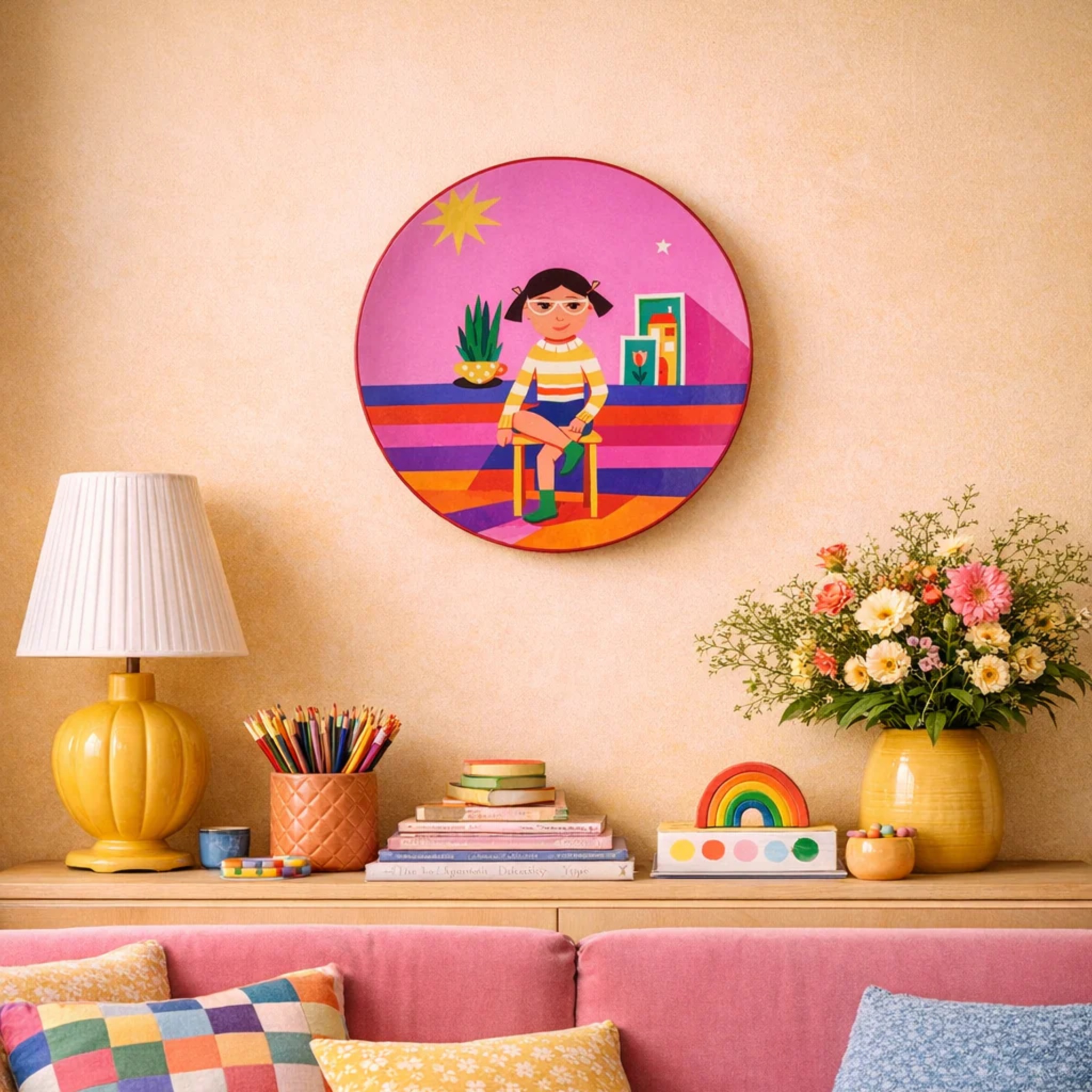 Sitting Room - Decor Plate by urbankart - ta.da tableware | Tooffi