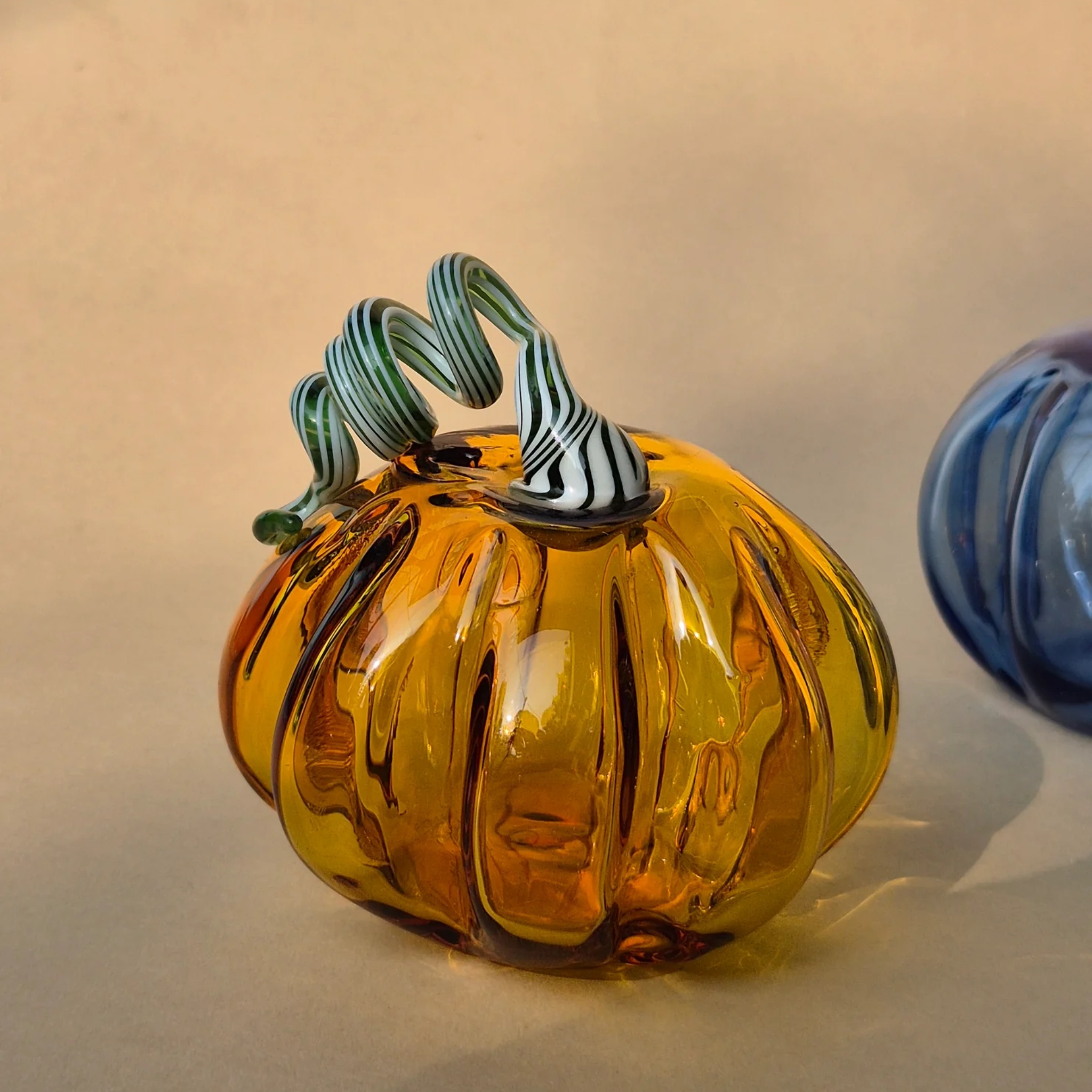 Pumpkin Collectible by RUSTIC HORSE GLASS STUDIO | Tooffi