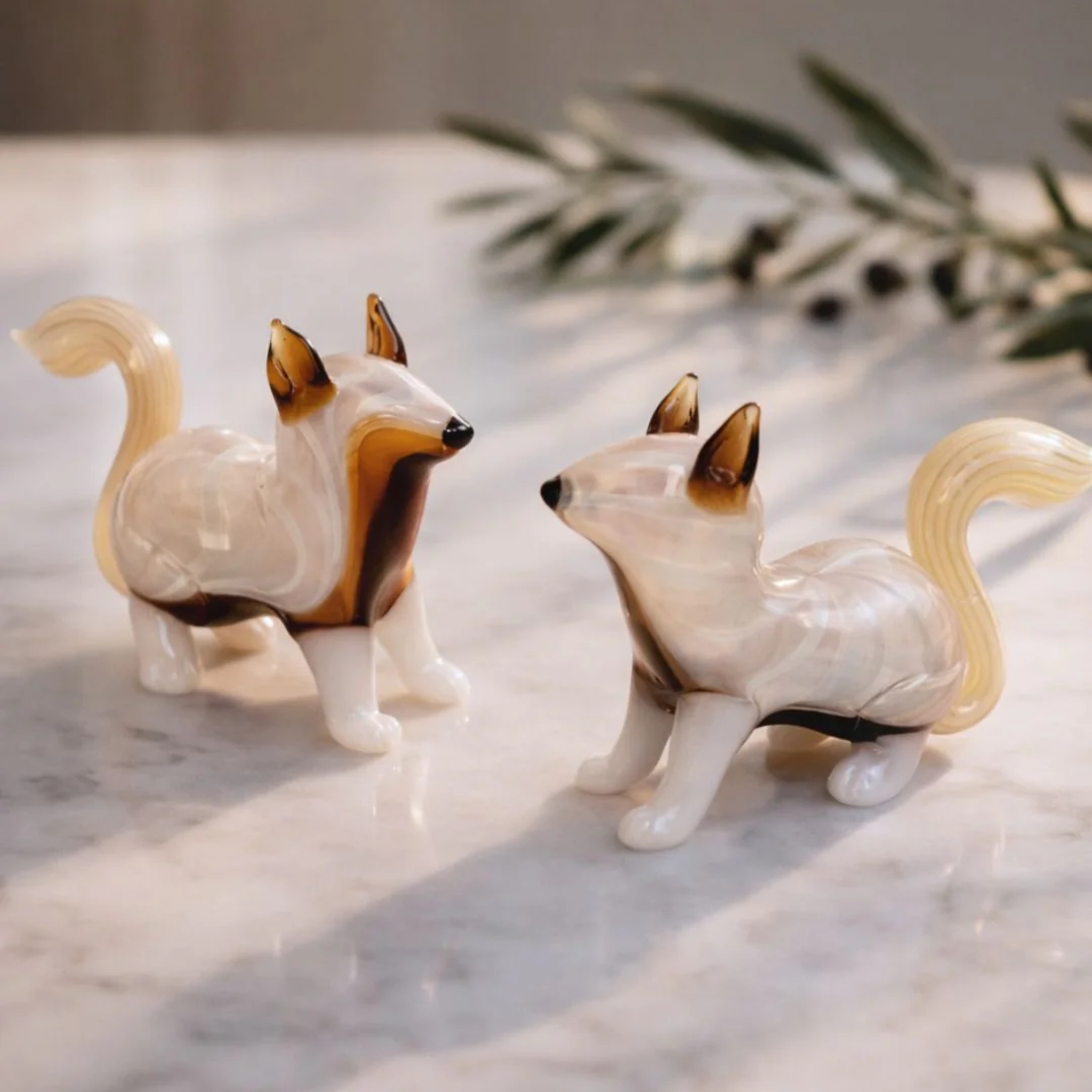 Soft Mist Gilhari — A Forest Companion by RUSTIC HORSE GLASS STUDIO | Tooffi
