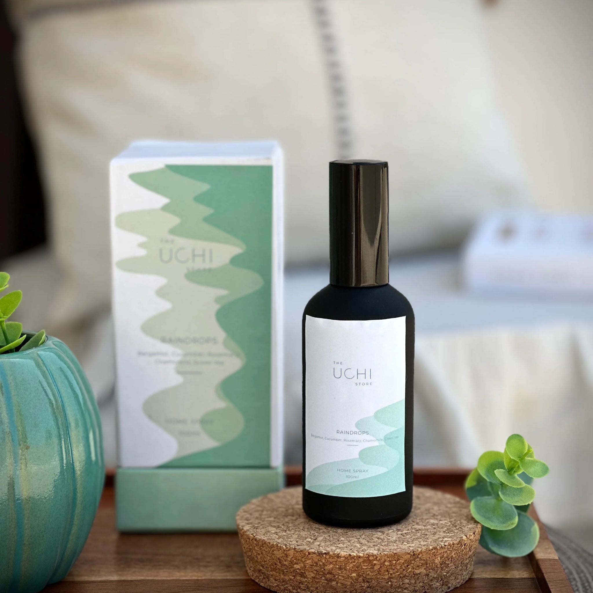 Raindrops home spray by The Uchi Store | Tooffi