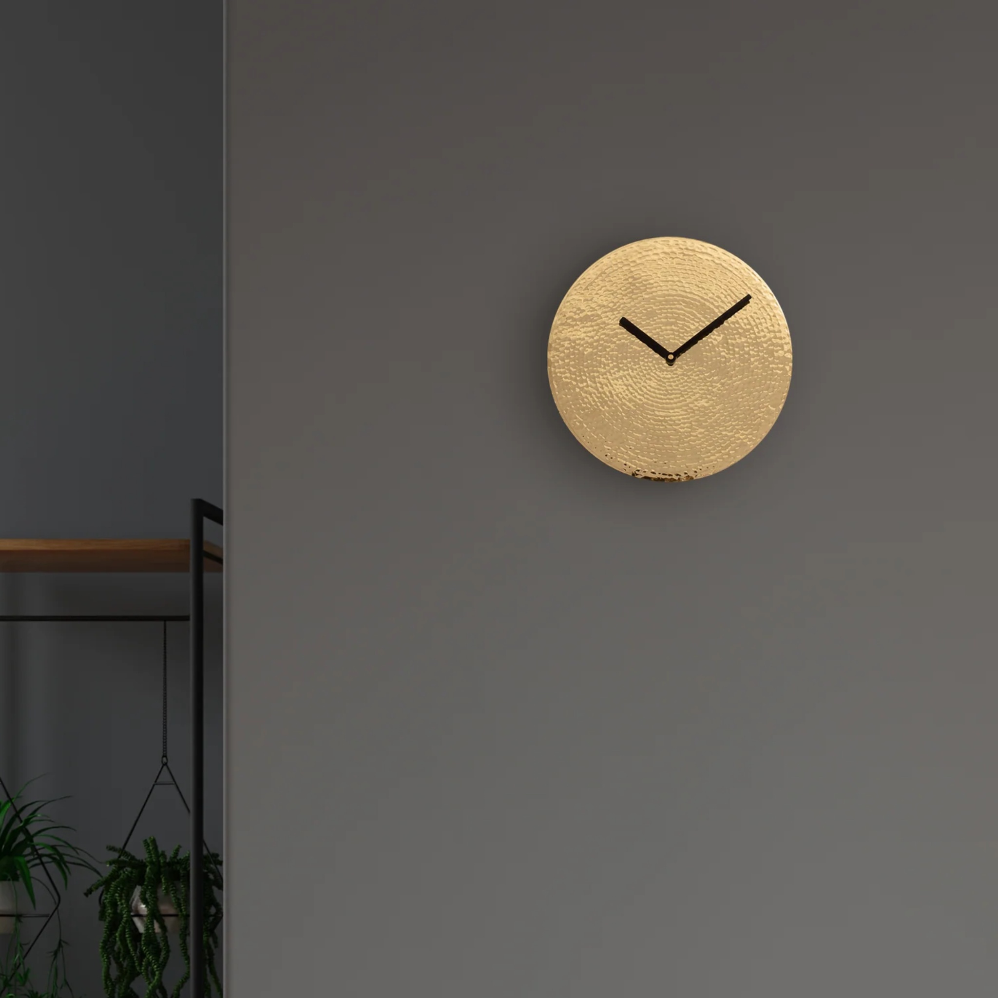 Wall O Clock - Brass by Saswata | Tooffi