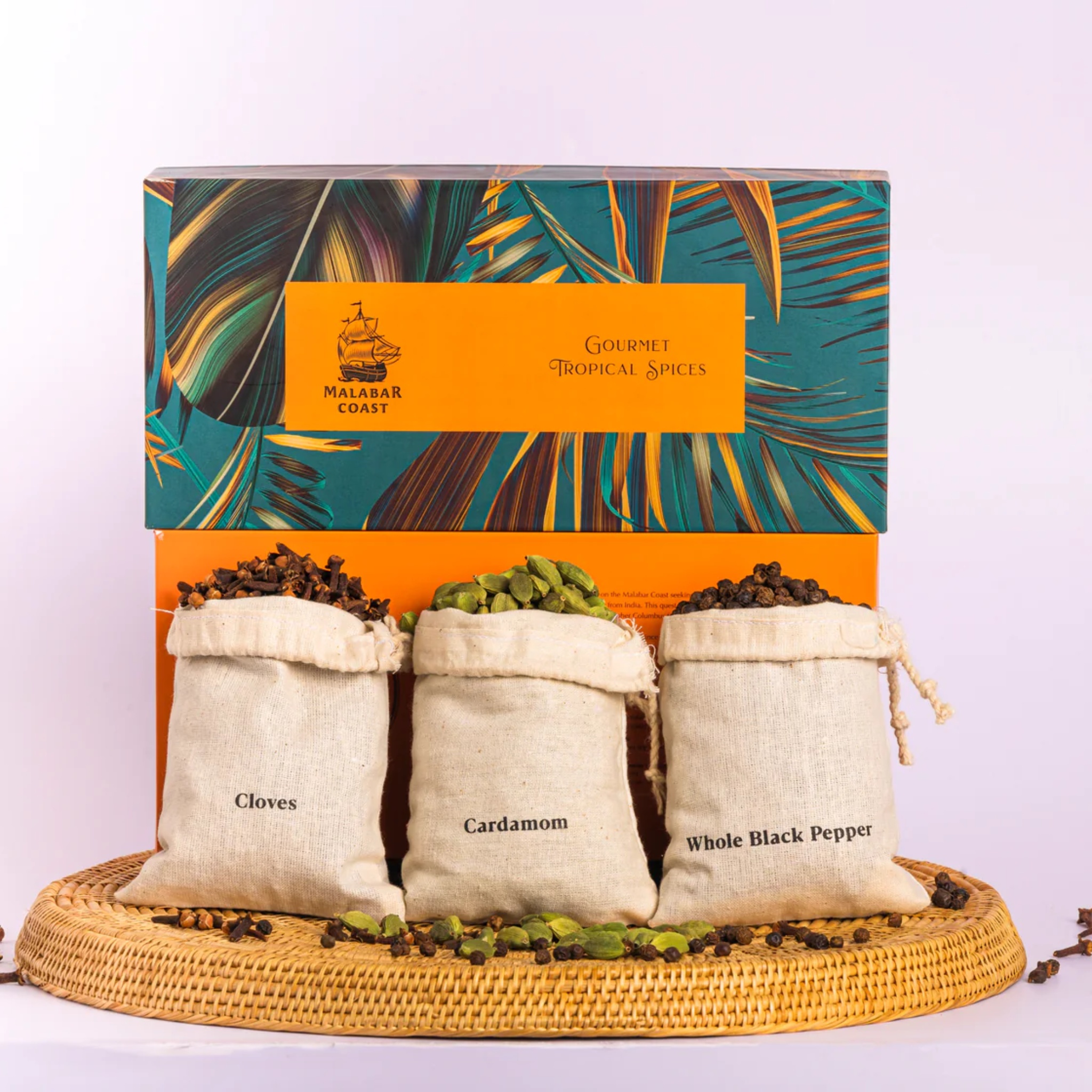 Tropical Gift Box - Gourmet Indian Spices - Small by TERRALIFE CONSUMER PRODUCTS & SERVICES PRIVATE LIMITED | Tooffi