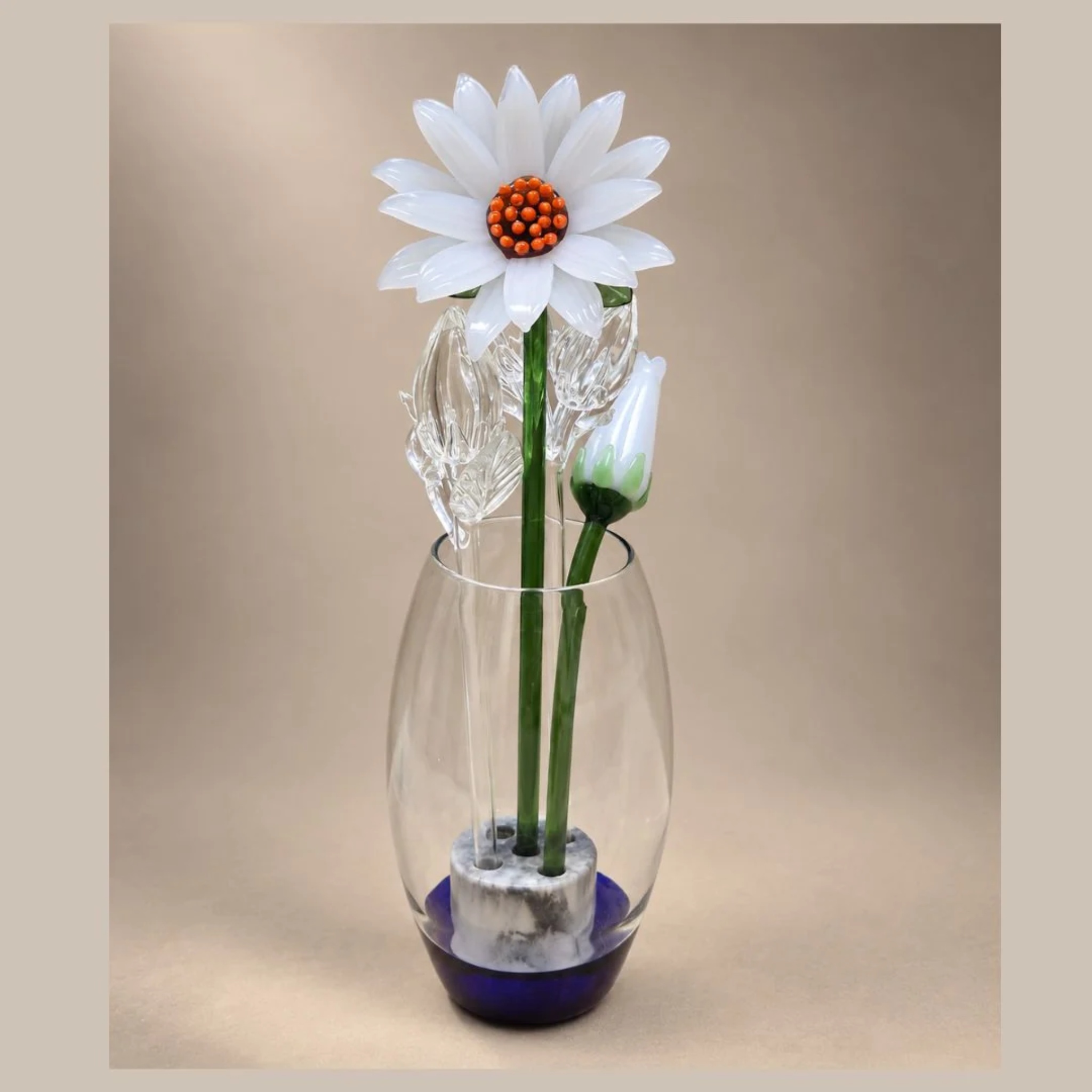 Alba Glass Sunflower Gift Box by RUSTIC HORSE GLASS STUDIO | Tooffi