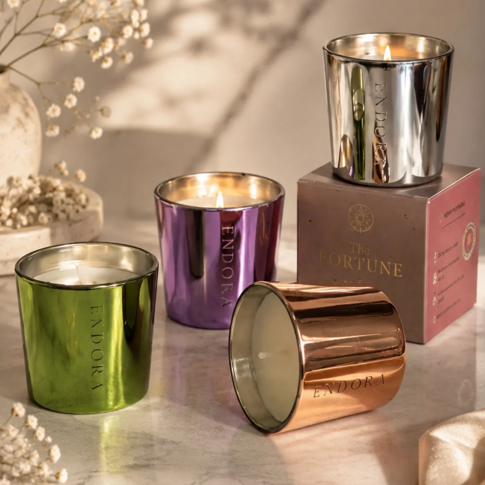 Endora’s Scent Library Hamper - Set of 12 by Endora Scented Candles | Tooffi