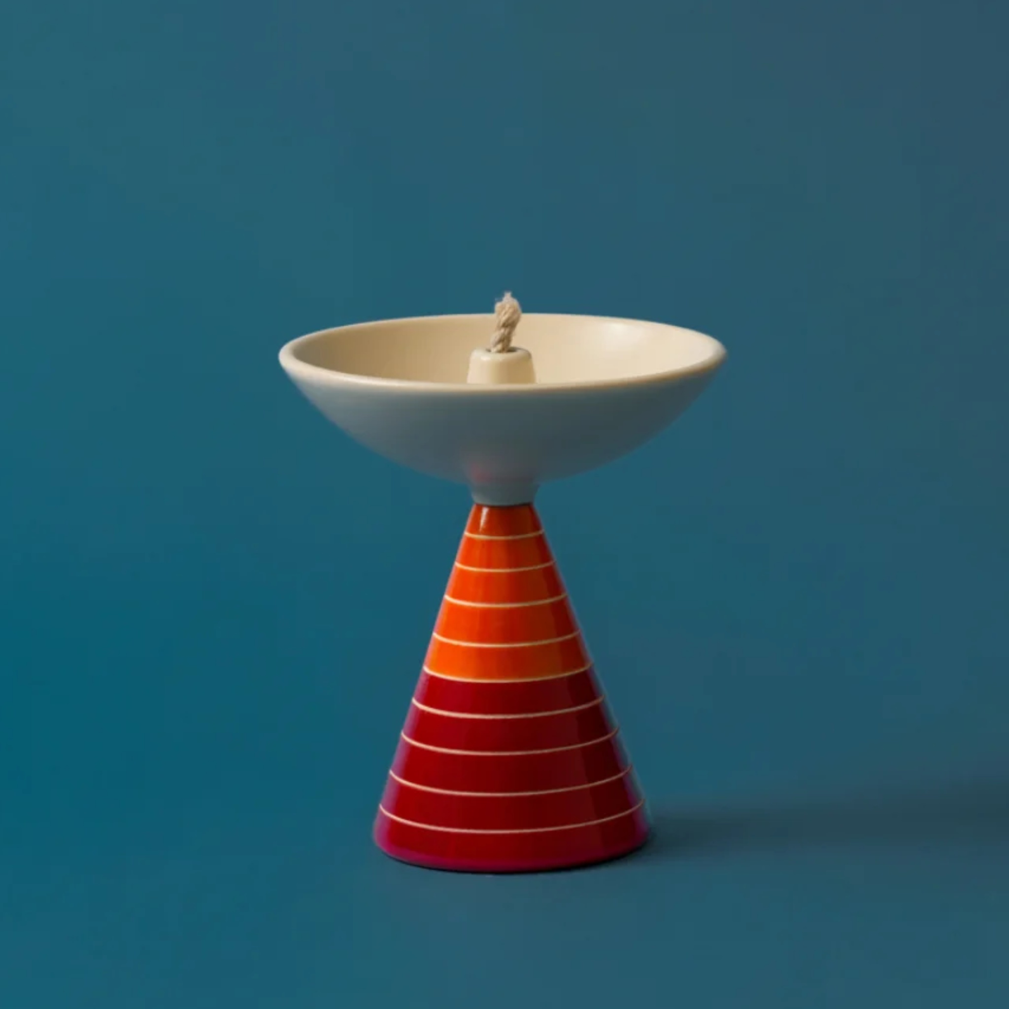 UT Oil Lamp Small [Bands Orange] by Rayden Design | Tooffi