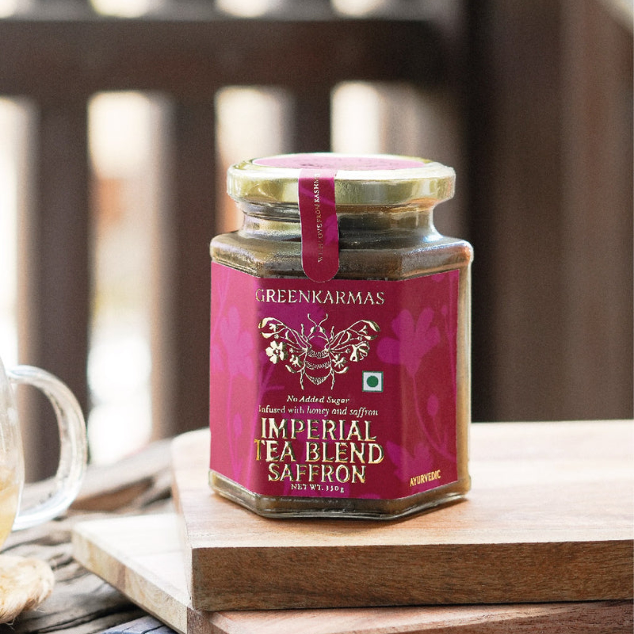 Imperial Tea Blend - Saffron by GreenKarmas | Tooffi