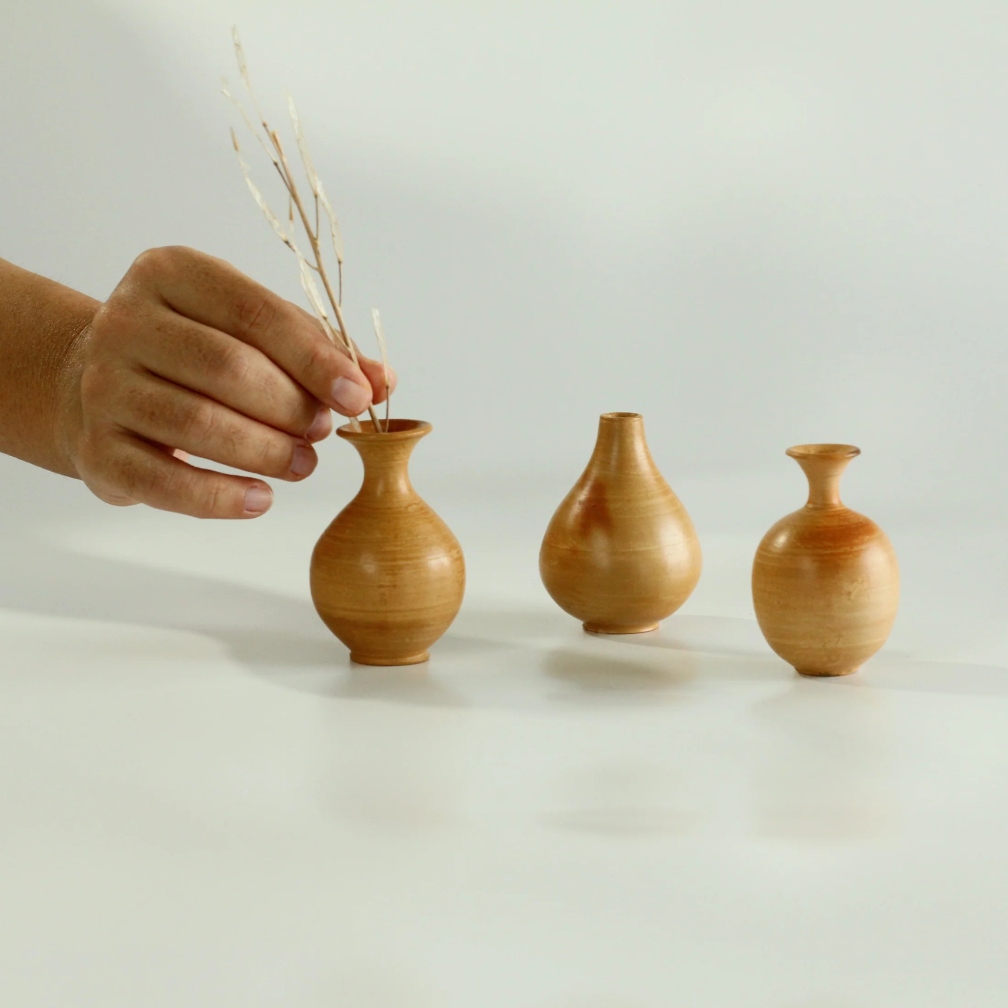 Tierra Miniature Vases – Set of 3 by nivarah | Tooffi