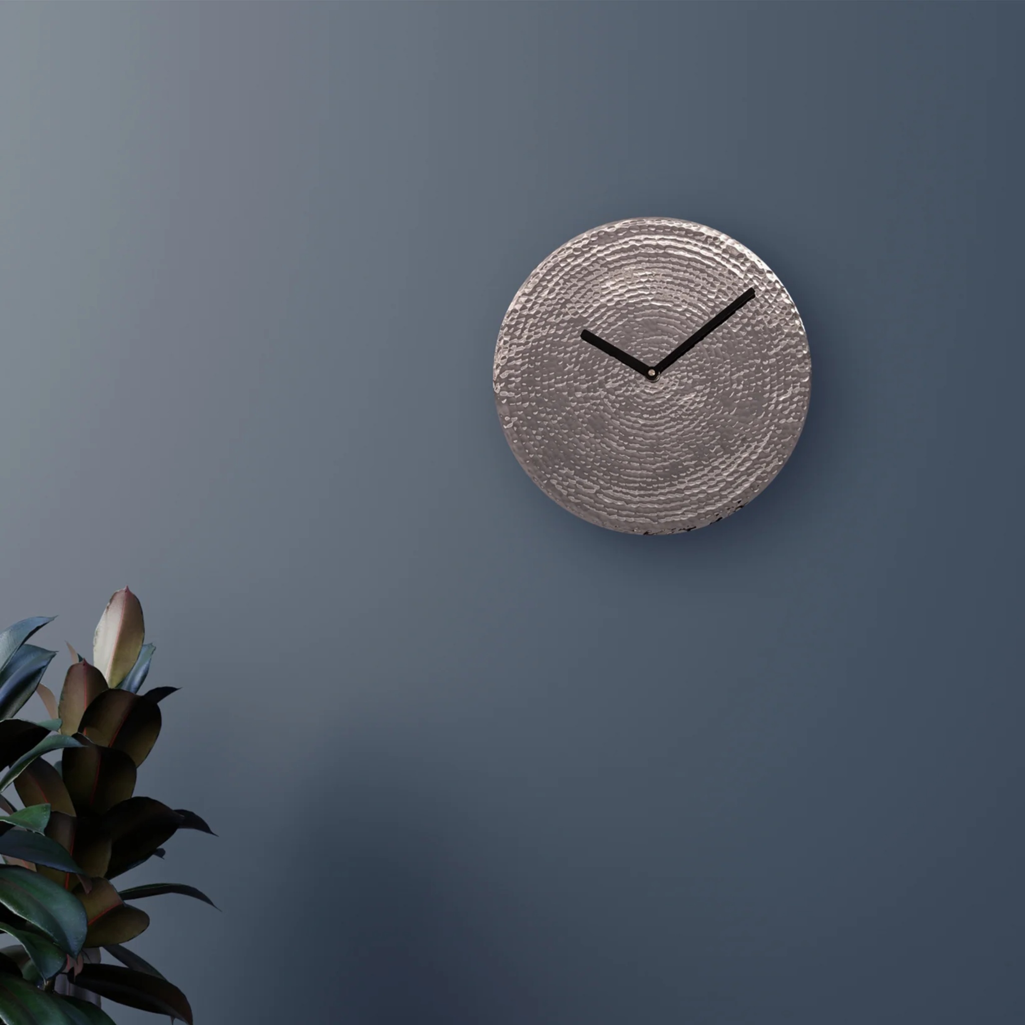 Wall O Clock - Chrome by Saswata | Tooffi