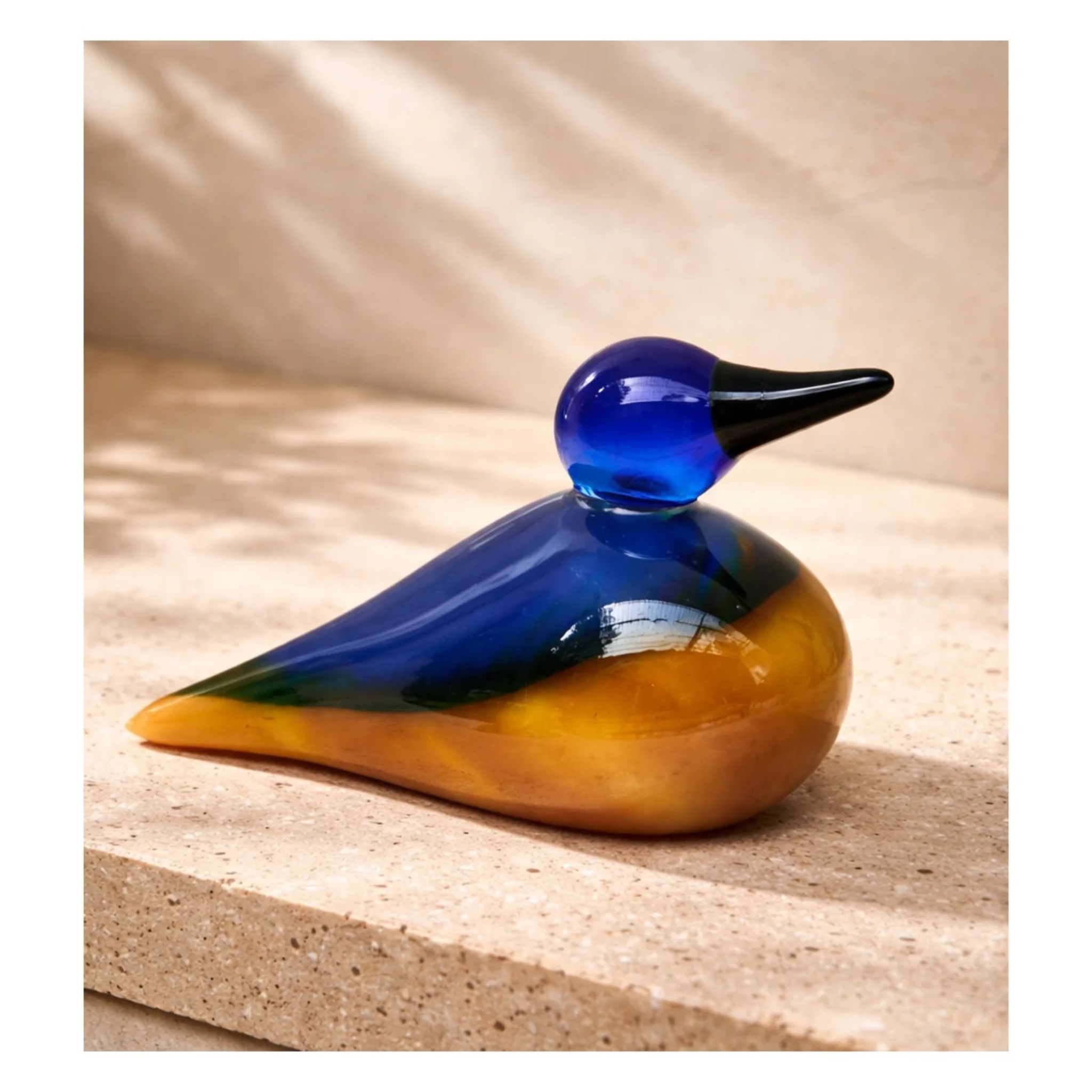 Cobalt Dusk — Handblown Glass Bird by RUSTIC HORSE GLASS STUDIO | Tooffi