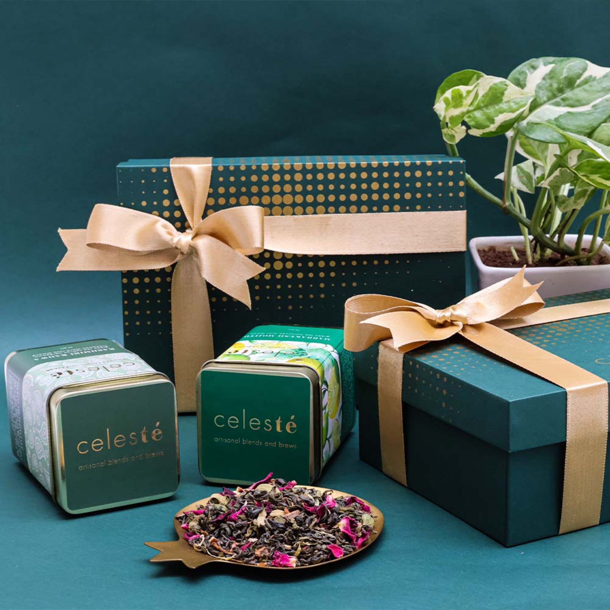 Artisanal Tea Gift Box - Set of 2 by Celestial Brew Estates India (OPC) Pvt Ltd. | Tooffi