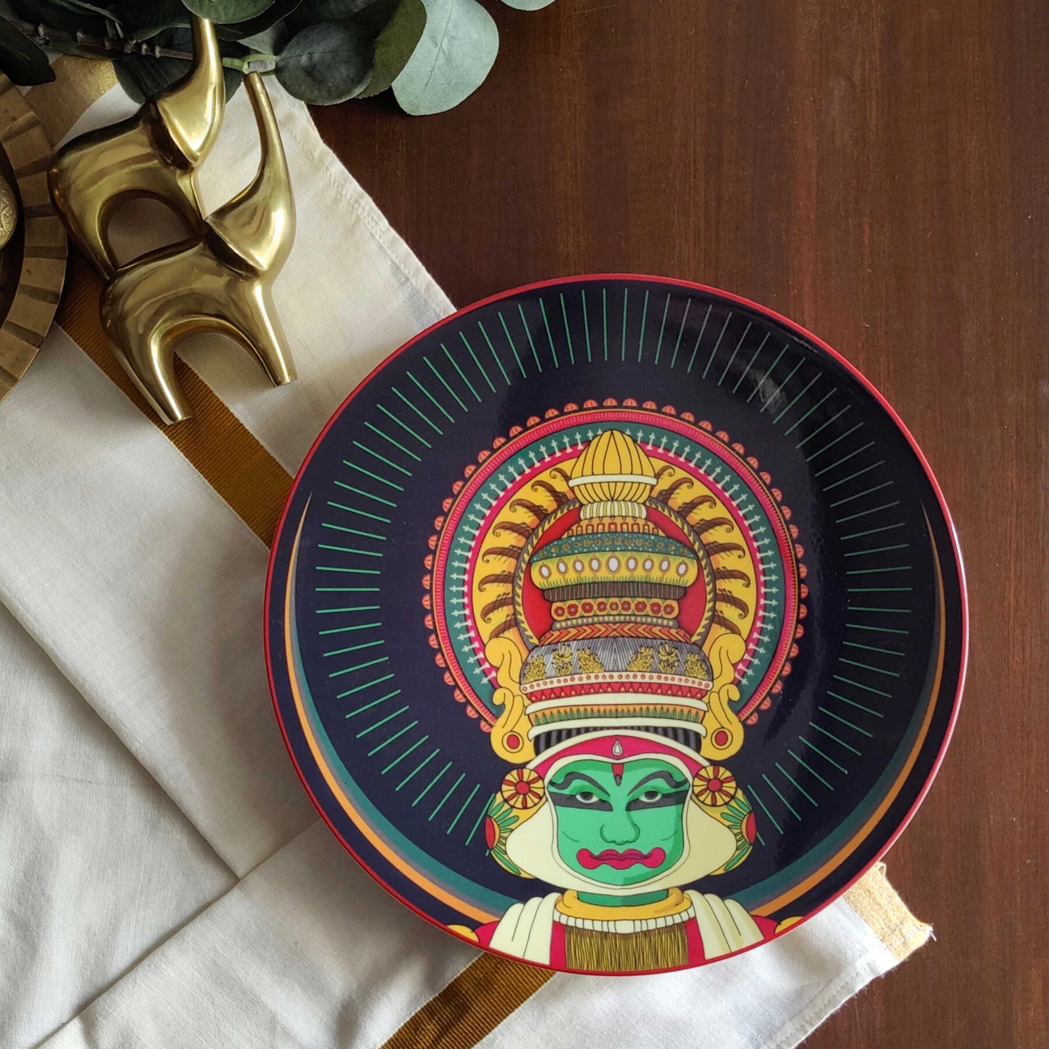 navarasam - decor plate by urbankart - ta.da tableware | Tooffi