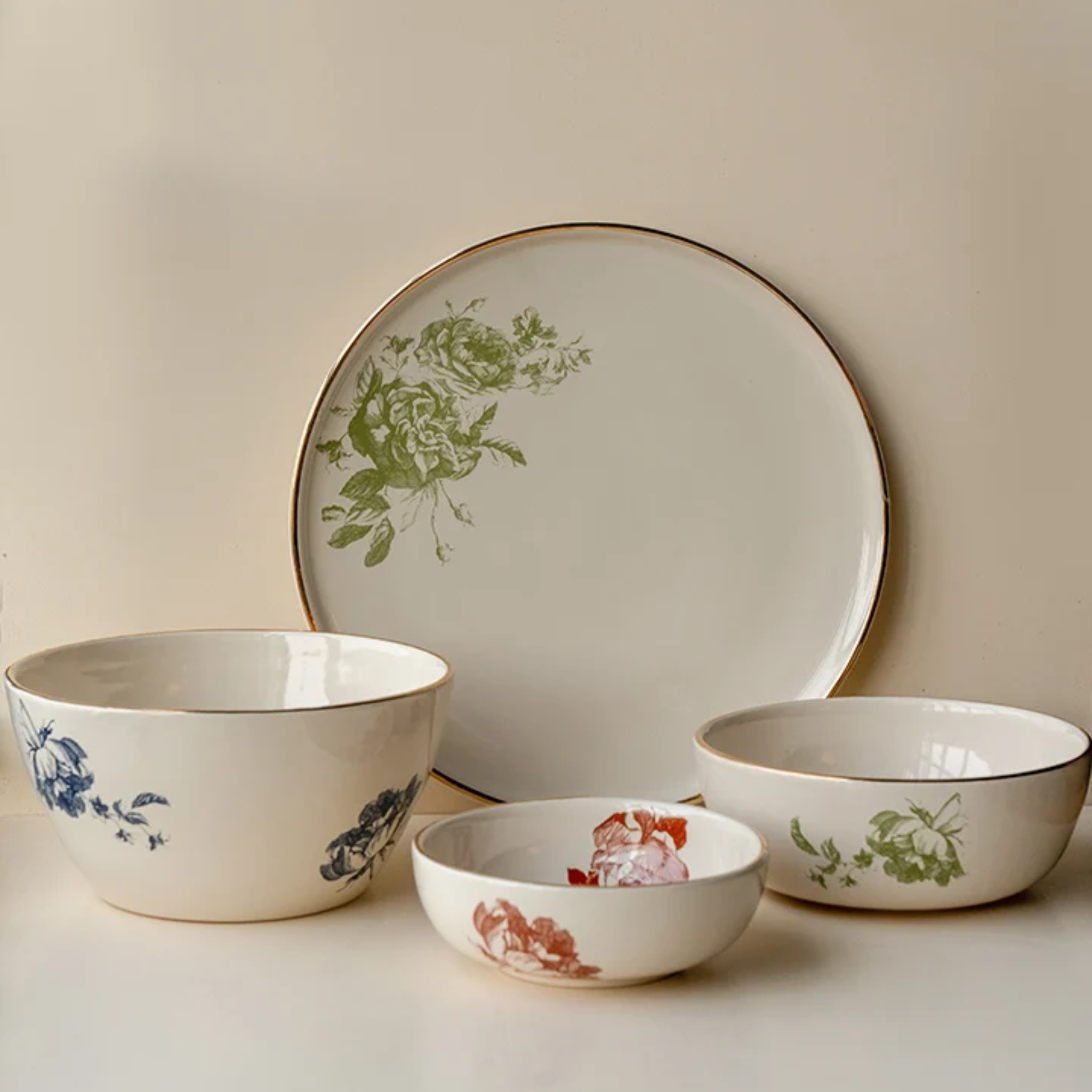 NeoBloom 13" platter by nira's ceramics | Tooffi