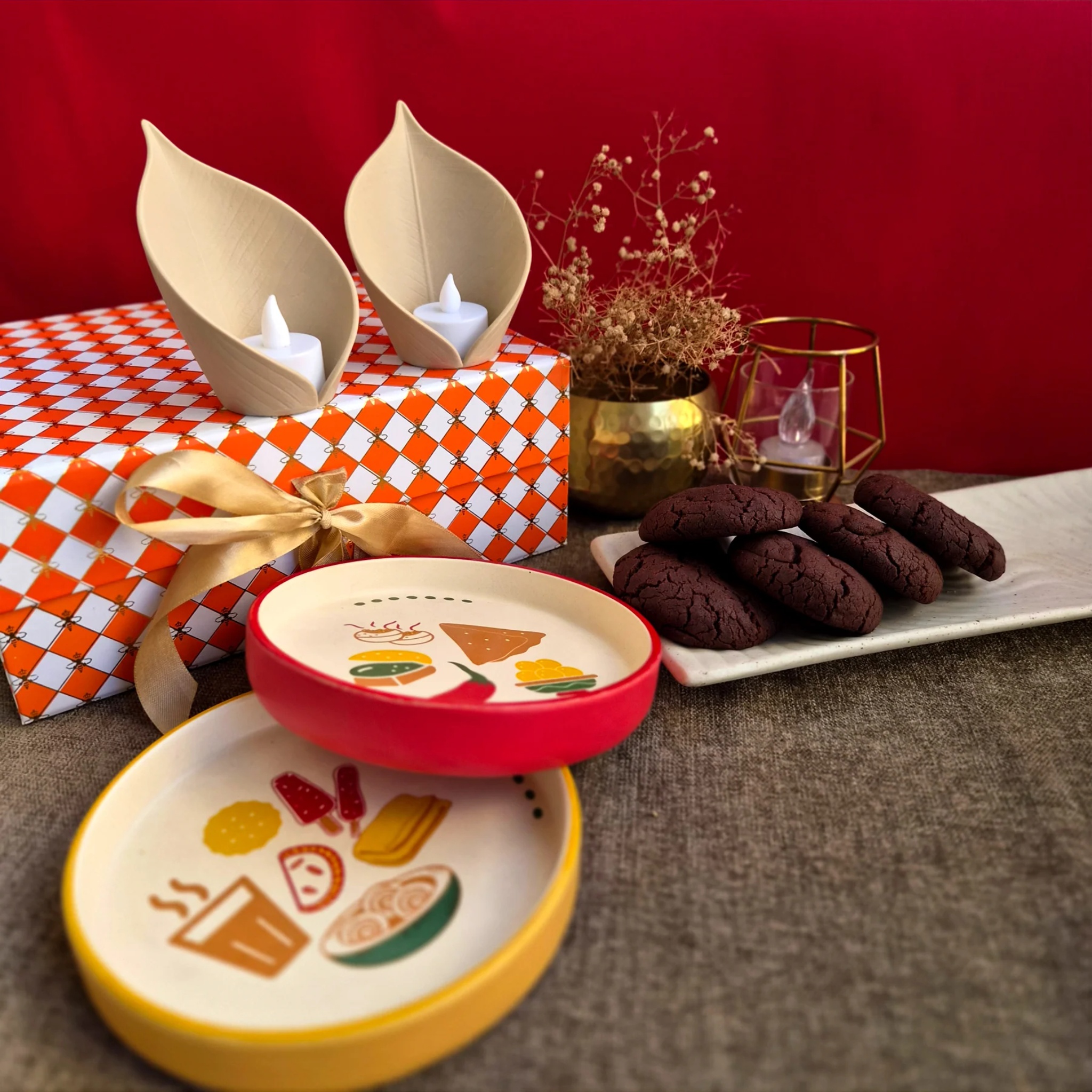 A Catch-Up in a Box — Diwali Gift Box by urbankart - ta.da tableware | Tooffi
