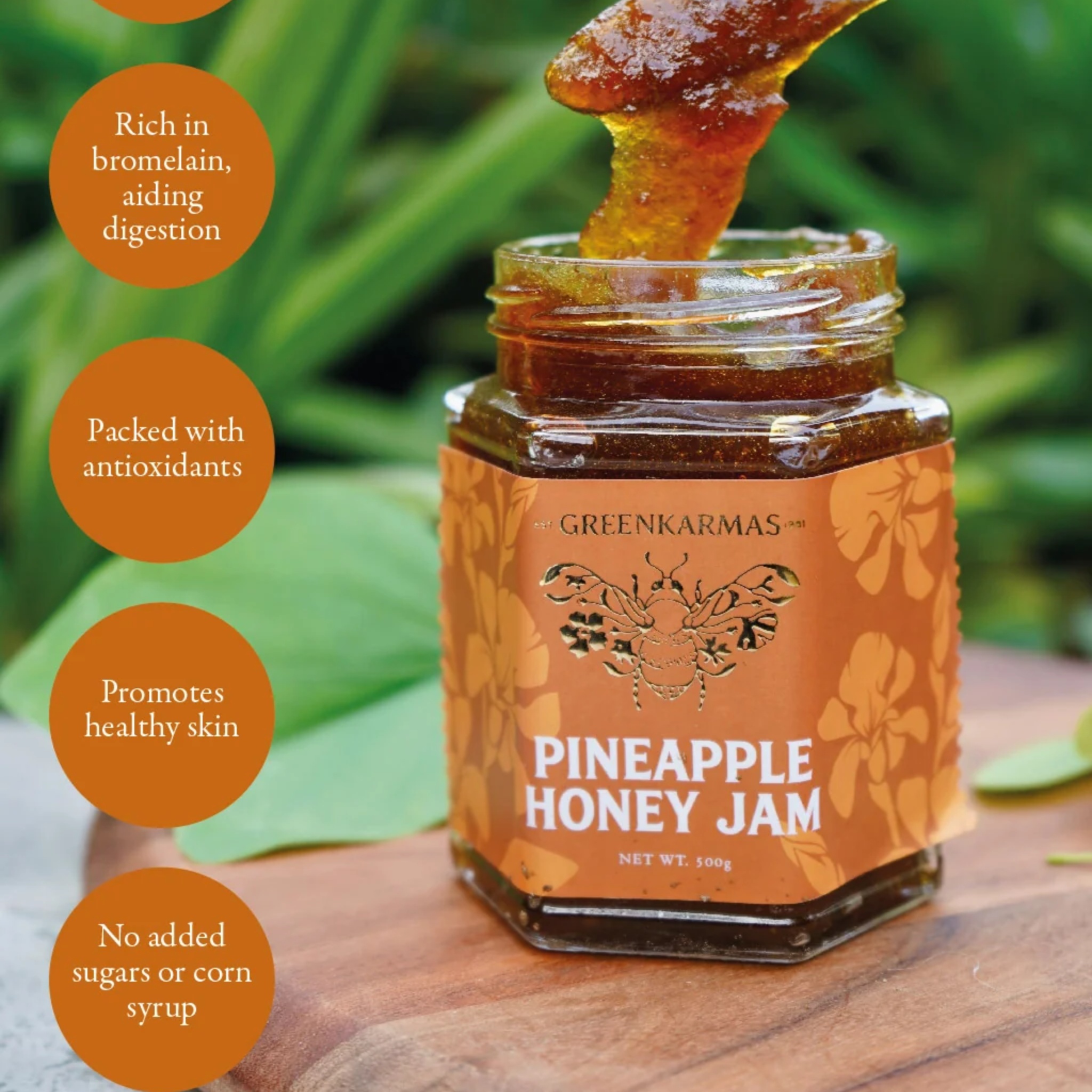 Pineapple Honey Jam by GreenKarmas | Tooffi