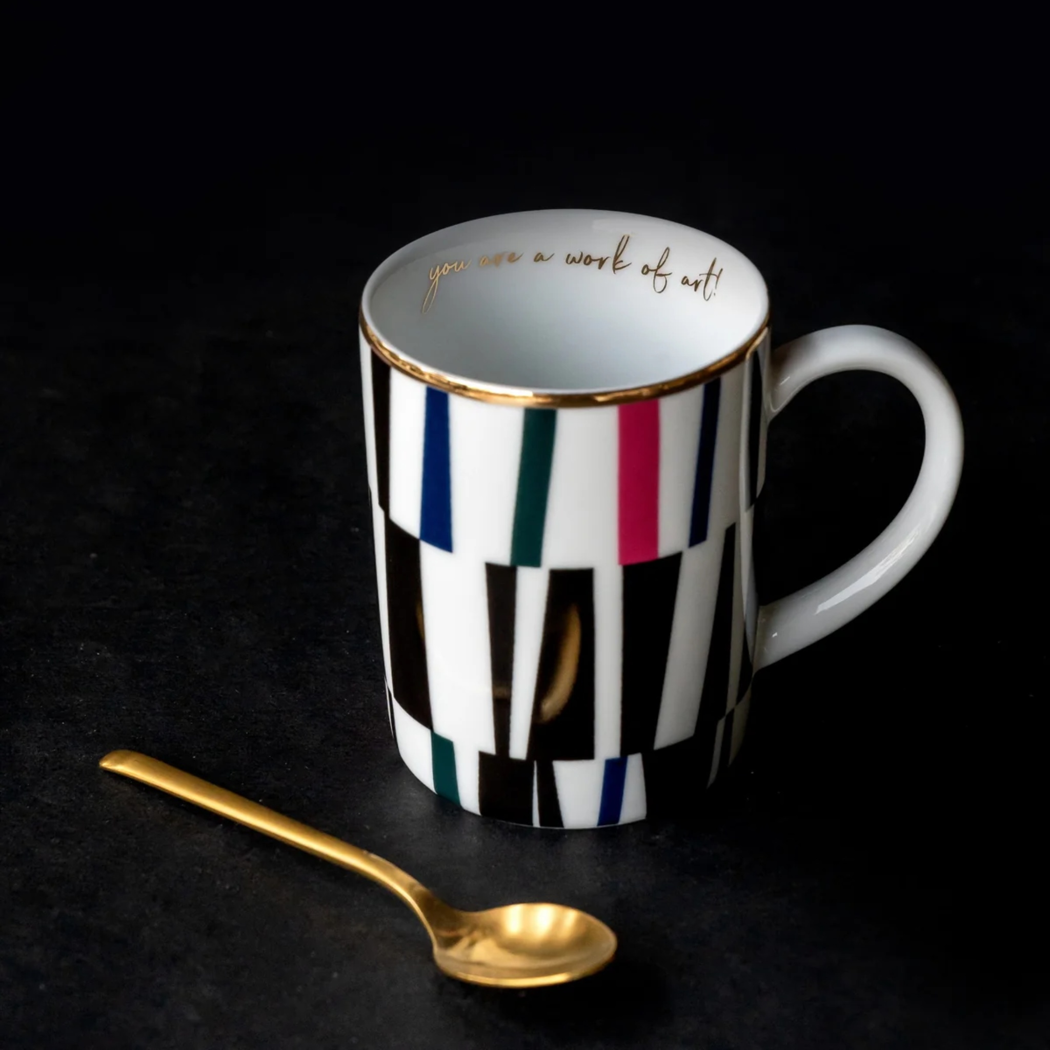 Éclat handmade mugs - (set of 2) by nira's ceramics | Tooffi