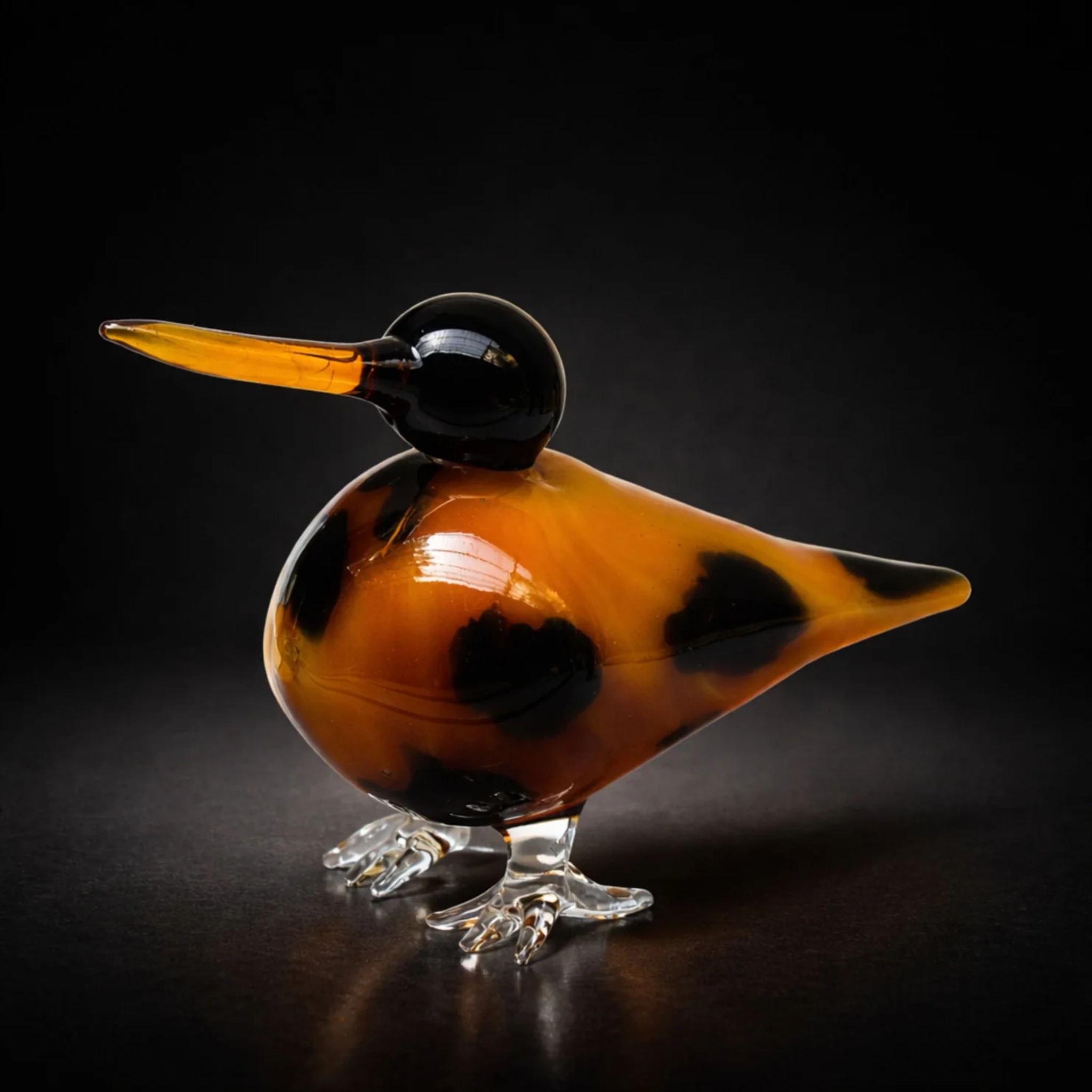 Dune Spotted Bird- Signature Series by RUSTIC HORSE GLASS STUDIO | Tooffi