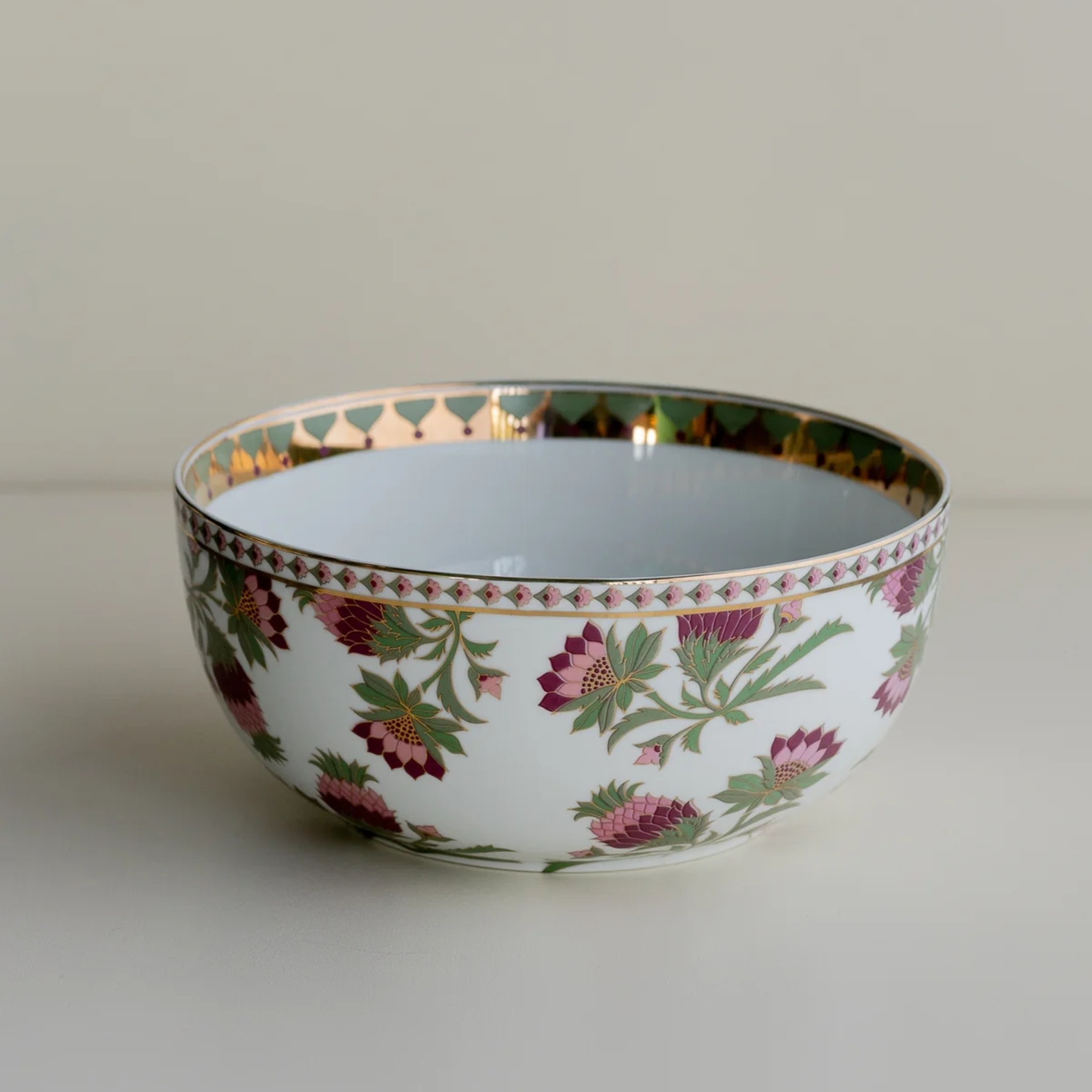 Bagh Serving Bowl (Large) by nira's ceramics | Tooffi