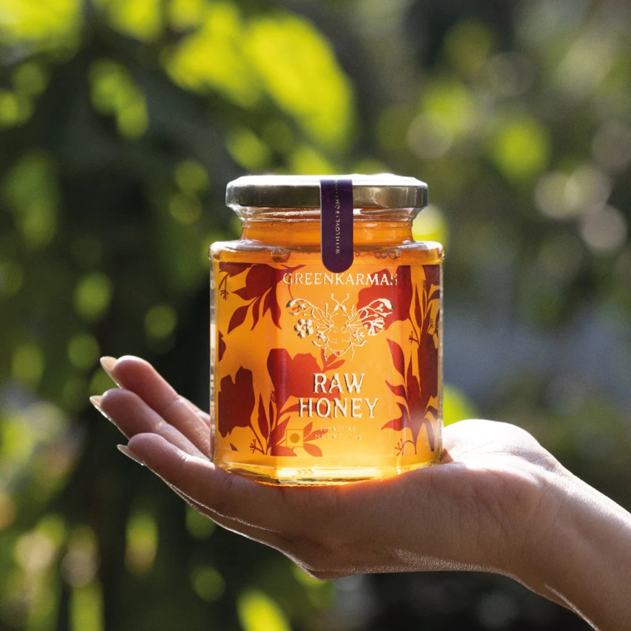 GreenKarmas Green and Gold - Honey Hamper by GreenKarmas | Tooffi