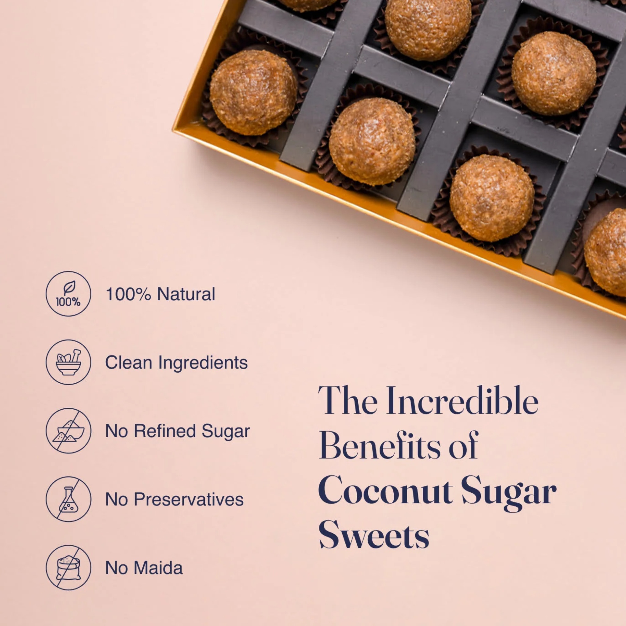 Coconut Pearls(Vegan) by The Coconut Sugar Company | Tooffi