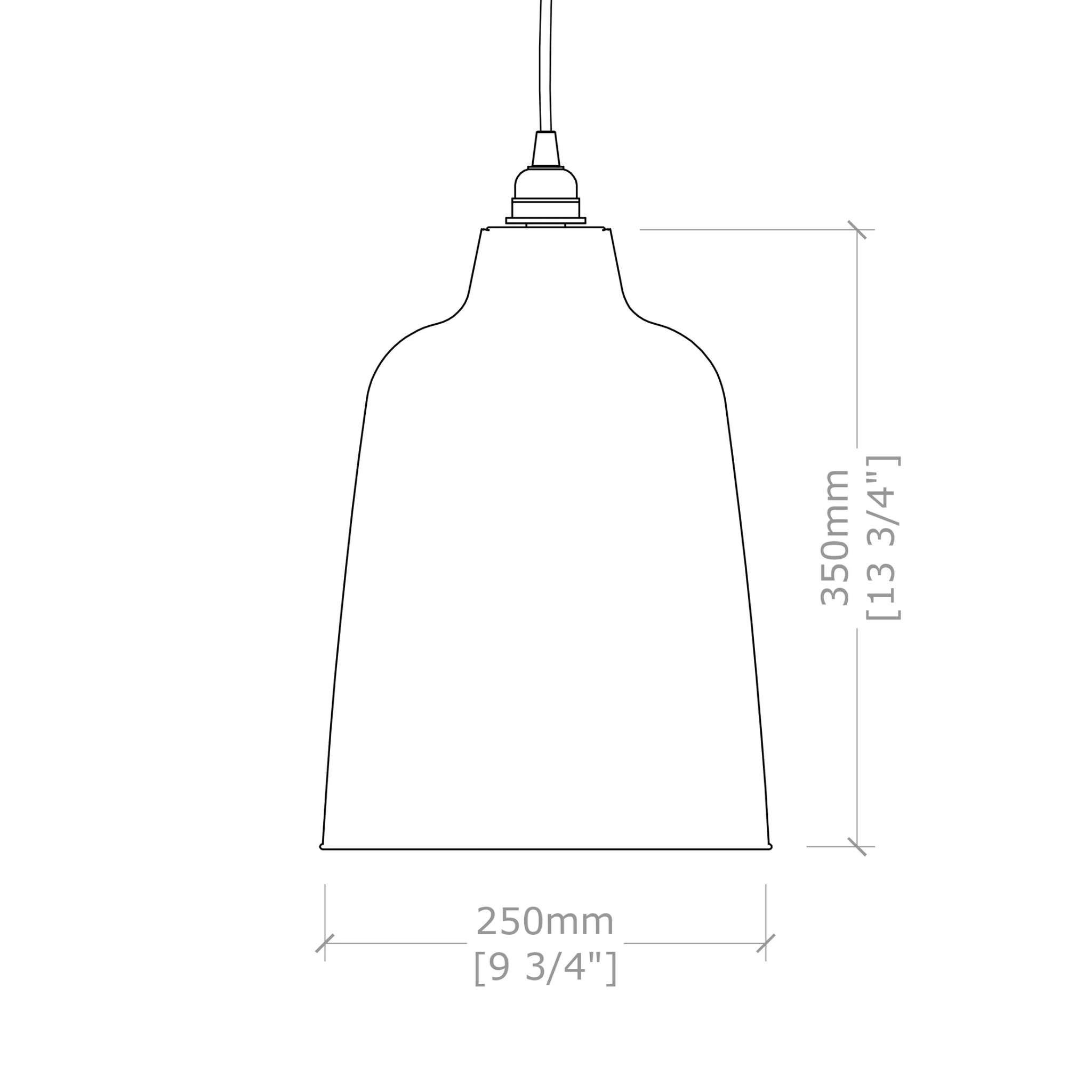 Cedar Pendant Lamp Grand: Willow Wicker Handmade Lamp by MIANZI | Tooffi