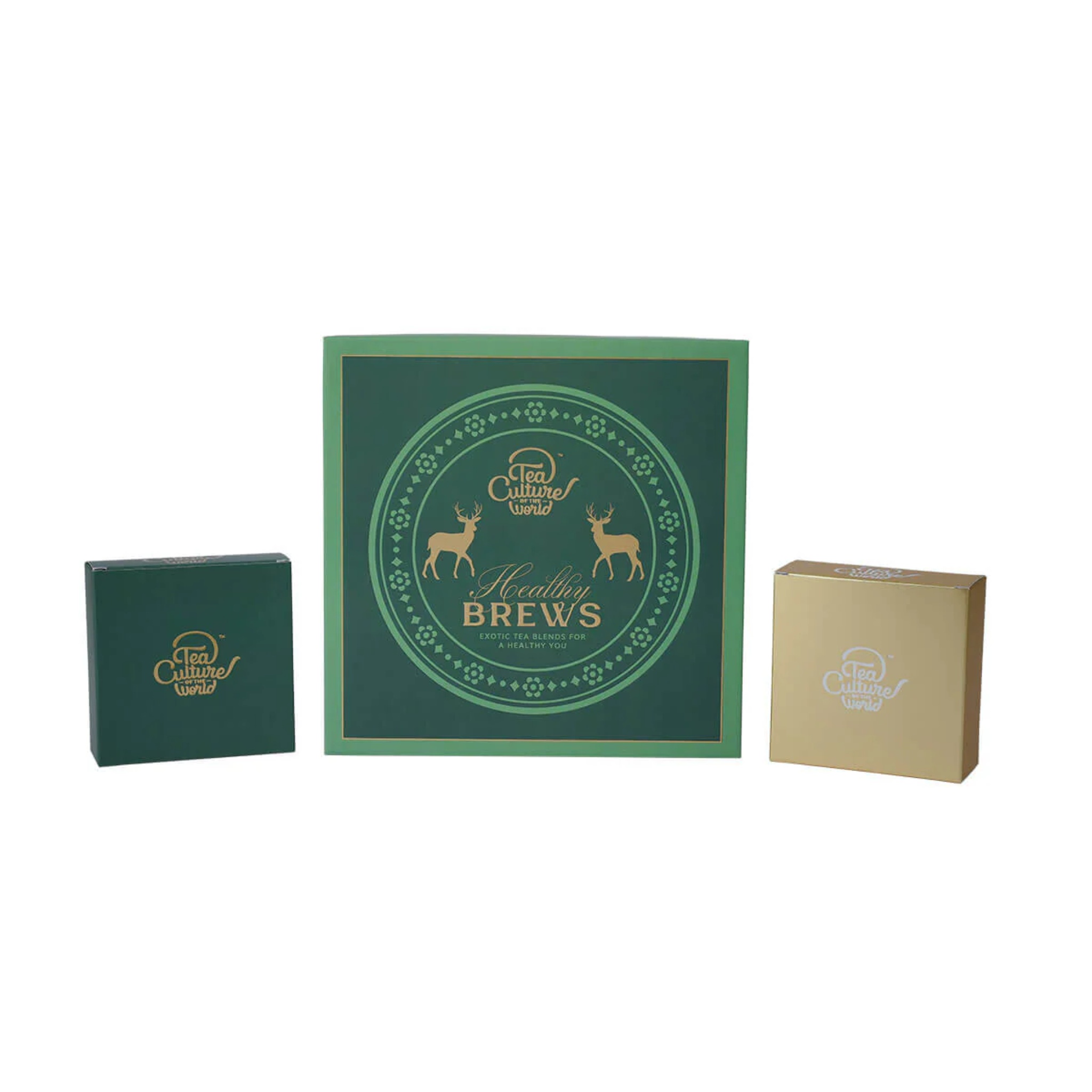 Healthy Brews — Luxury Green Tea Hamper by Tea Culture Of the World | Tooffi
