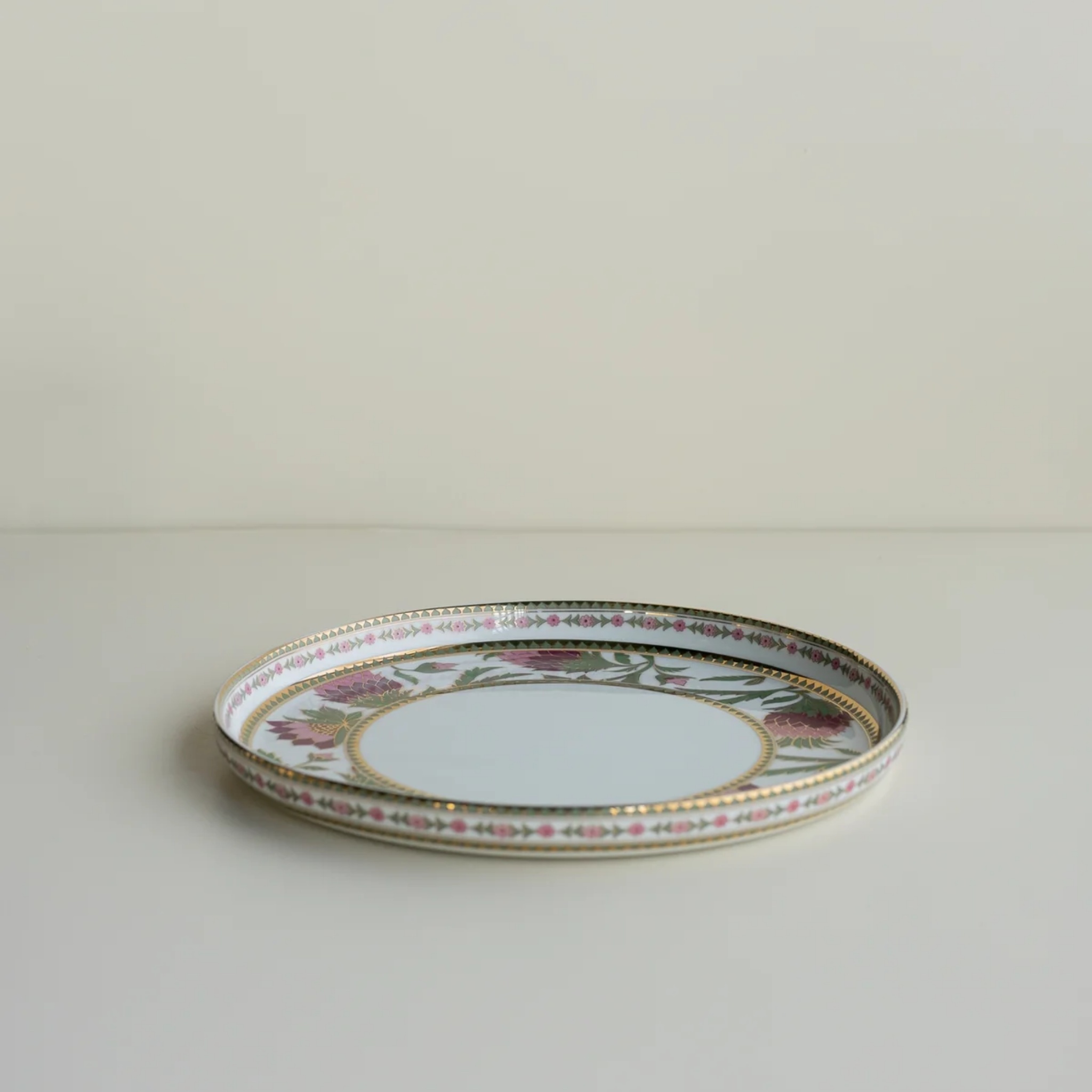 Bagh Dinner Thali (Set Of 6) by nira's ceramics | Tooffi