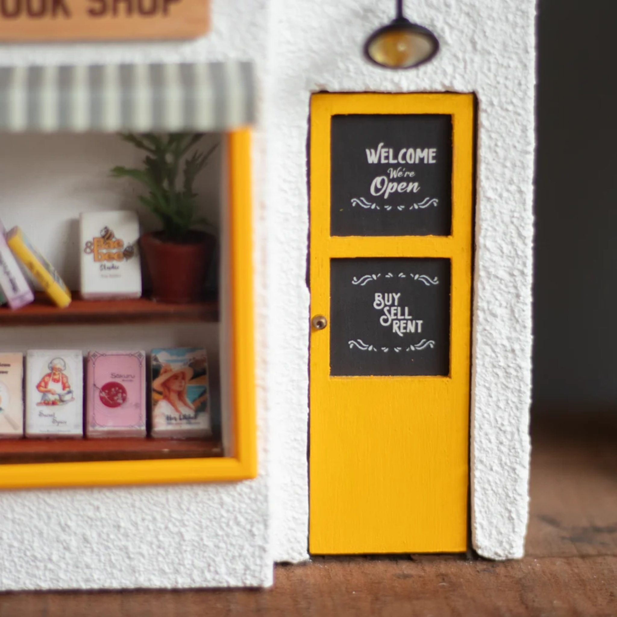 Handmade Book Shop Planter (Fresh White) by Bae & Bee studio | Tooffi