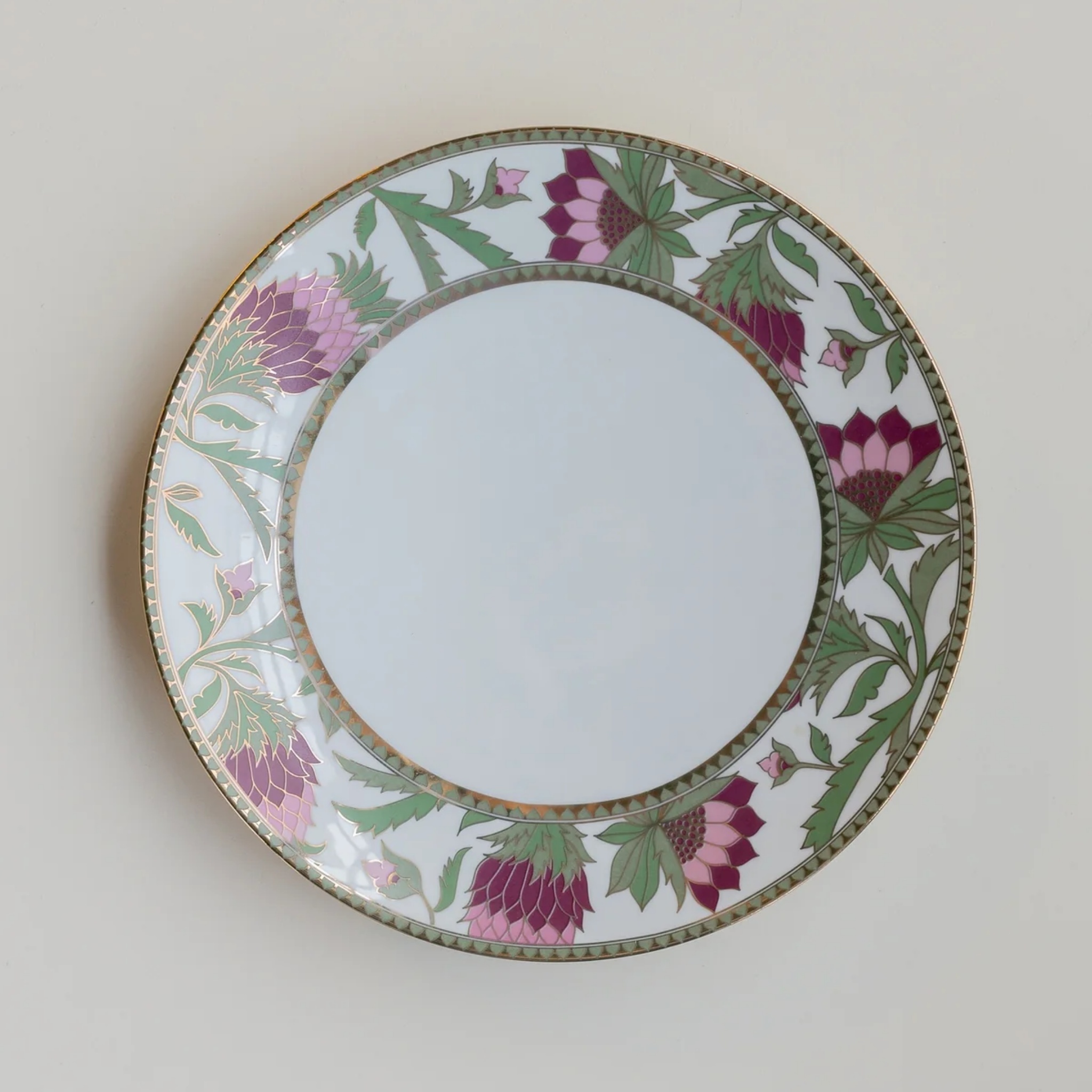 Bagh Dinner Plate (Set Of 6) by nira's ceramics | Tooffi