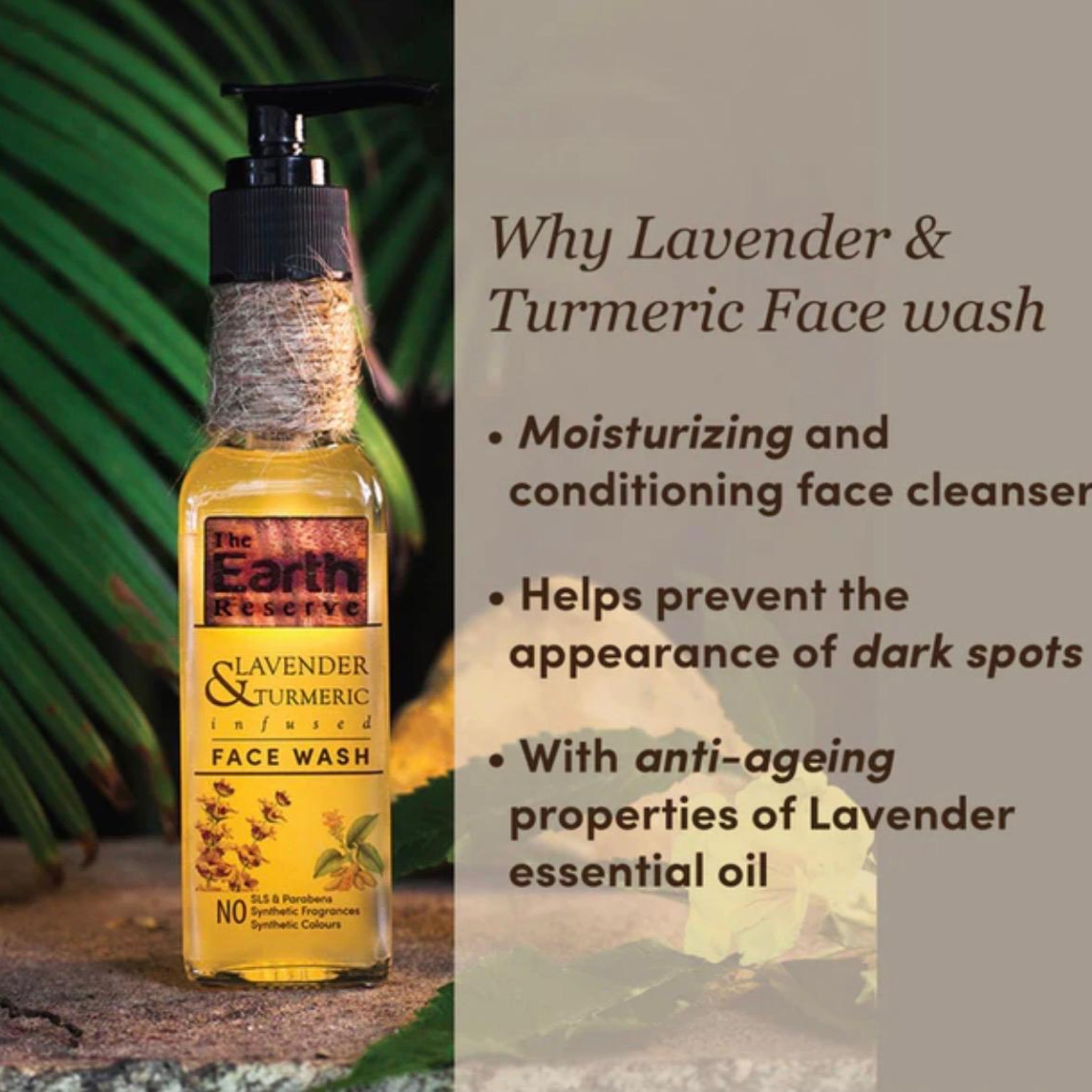 Lavender & Turmeric Self Care Collection by The Earth Reserve | Tooffi