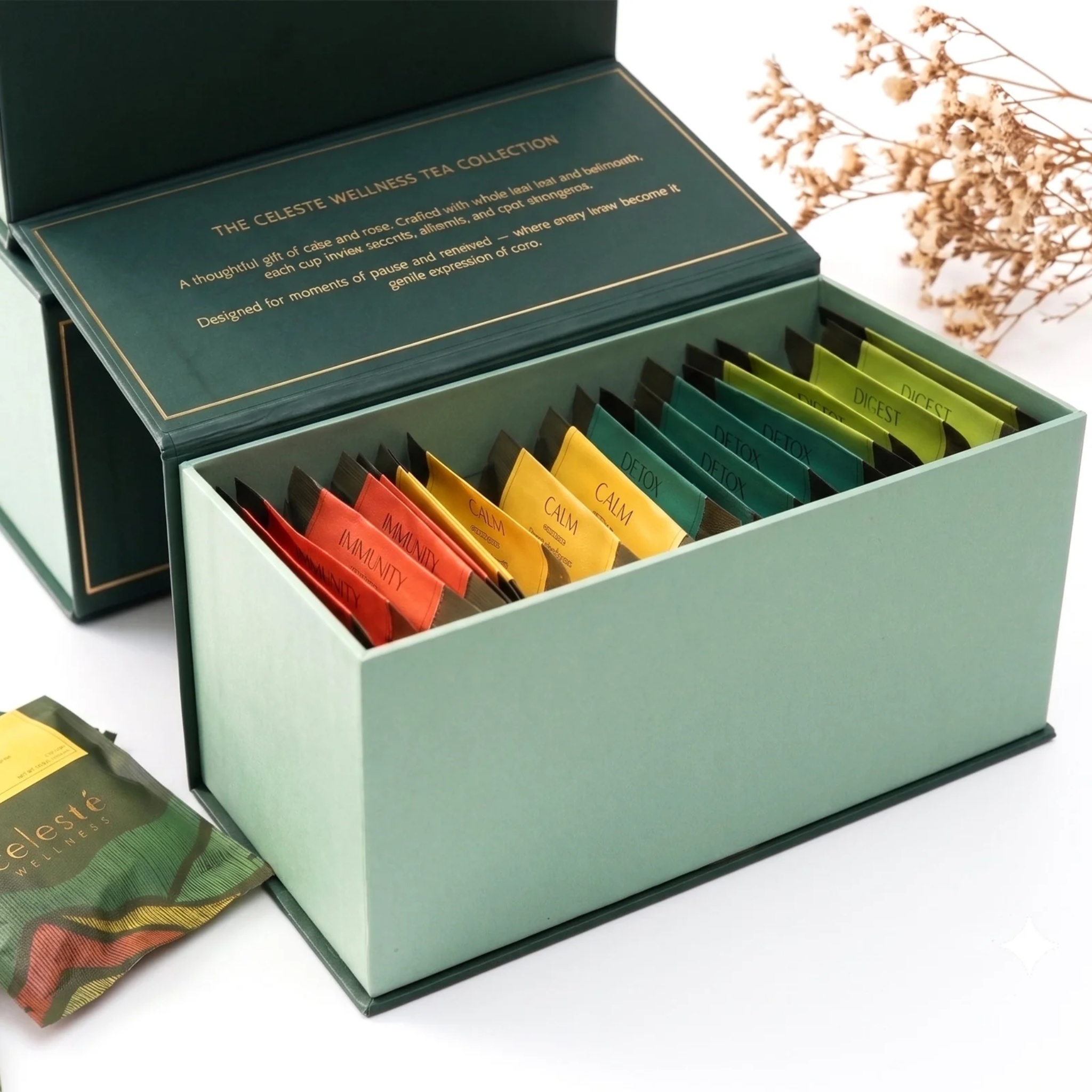 Wellness Tea Bag Collection by Celestial Brew Estates India (OPC) Pvt Ltd. | Tooffi