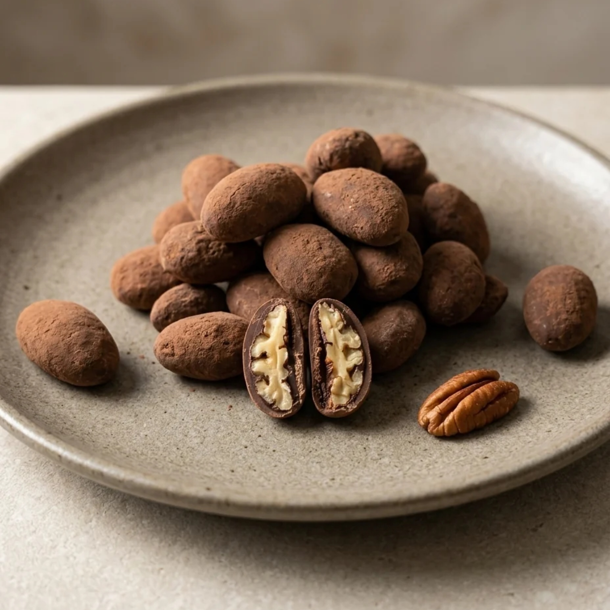 Pecan Chocolate Dragées by Cavasa | Tooffi