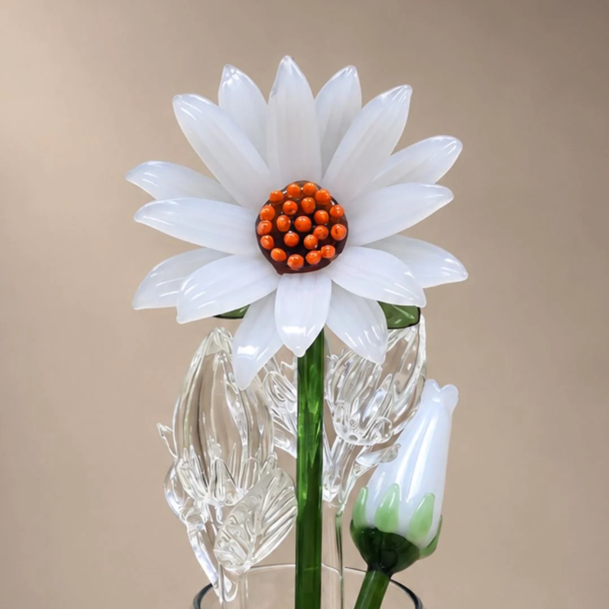 Alba Glass Sunflower Gift Box by RUSTIC HORSE GLASS STUDIO | Tooffi