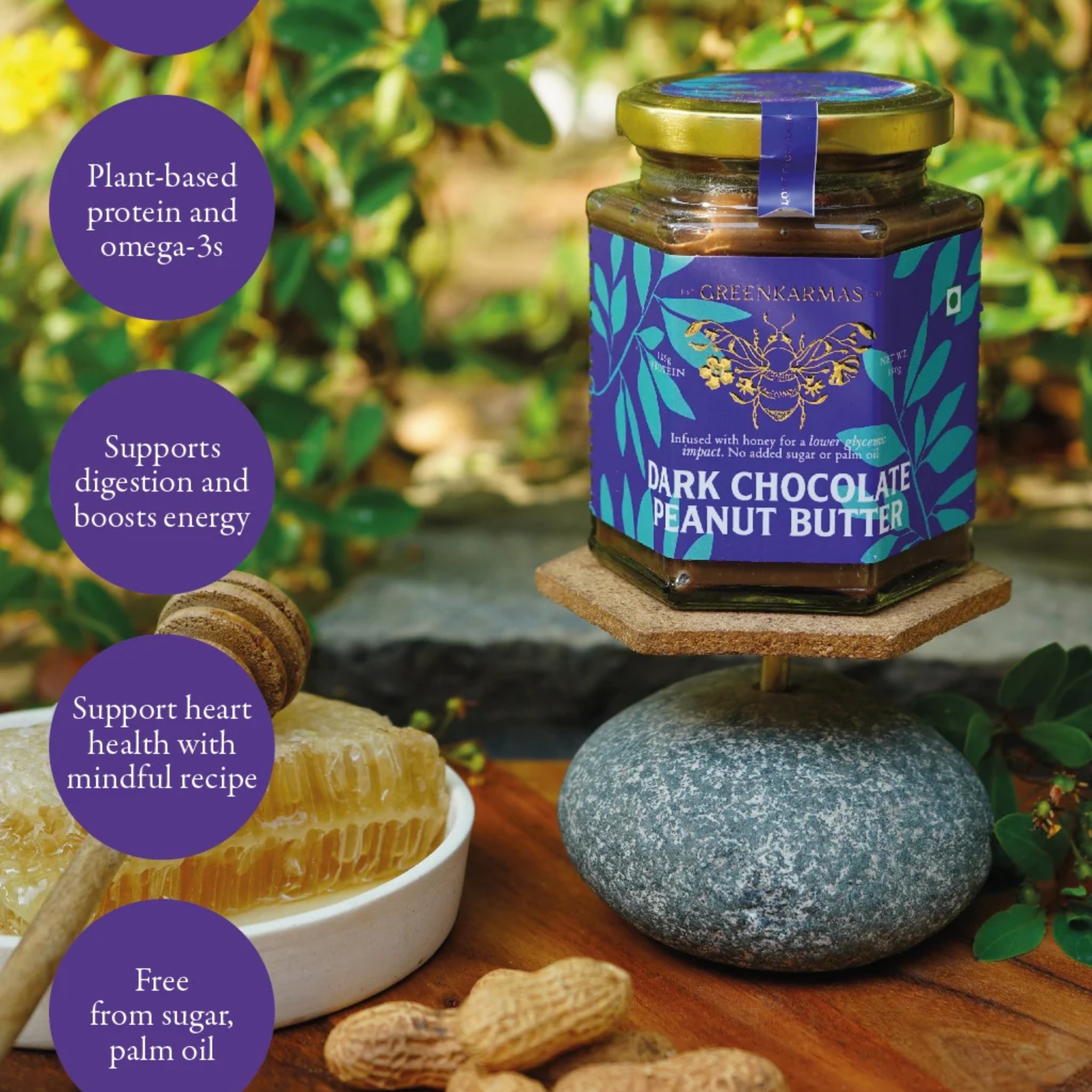 Dark Chocolate Peanut butter by GreenKarmas | Tooffi