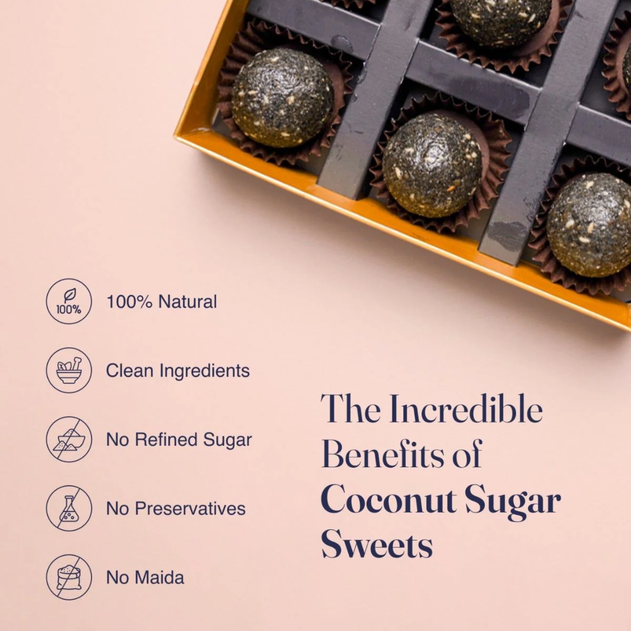 Sesame Pearls by The Coconut Sugar Company | Tooffi