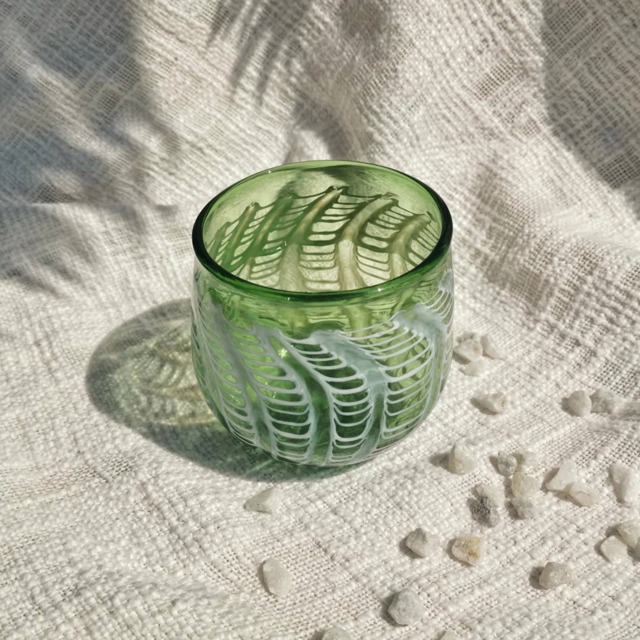 Arioso Art Glass (single glass) by RUSTIC HORSE GLASS STUDIO | Tooffi