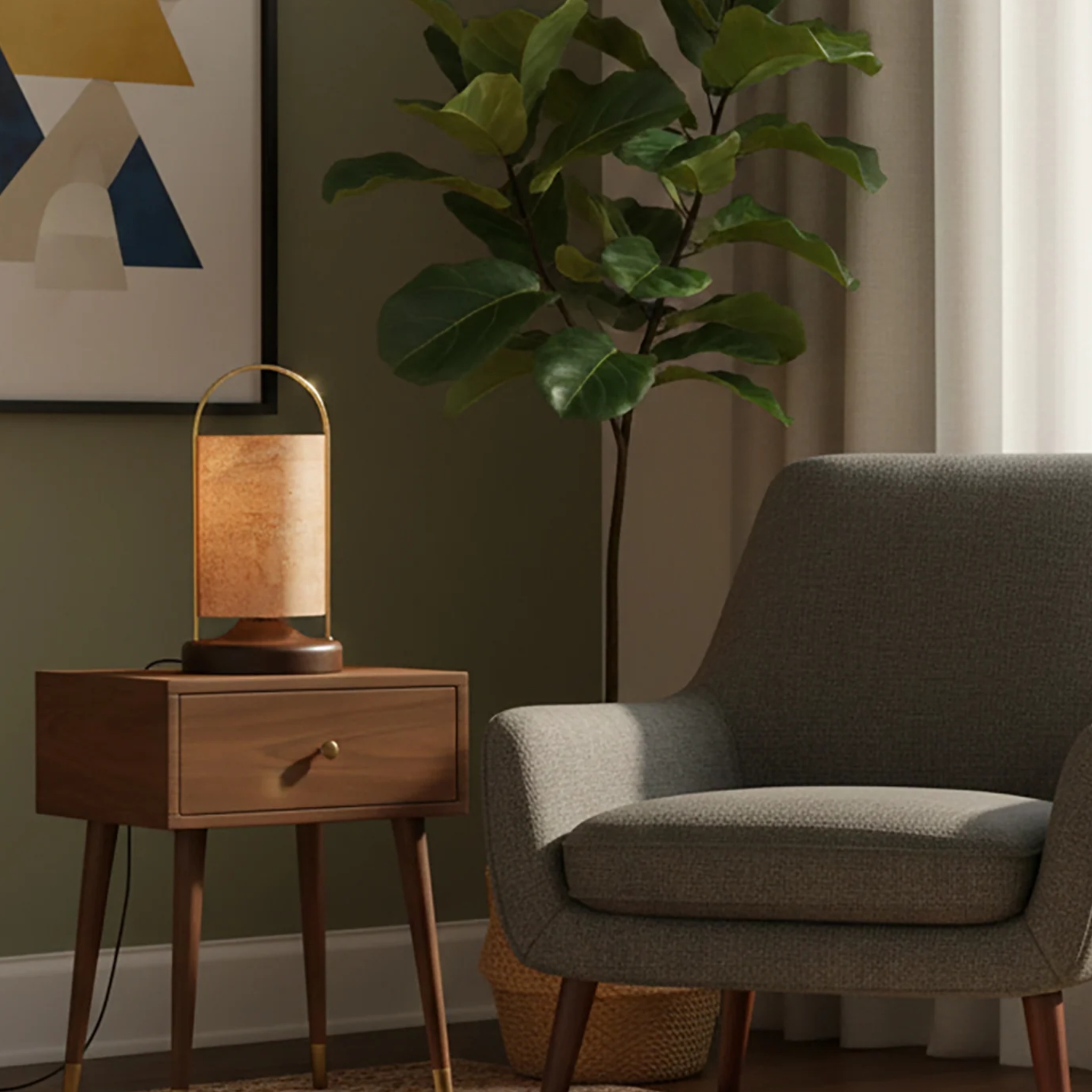 Lantern Cork Lamp by Saswata | Tooffi