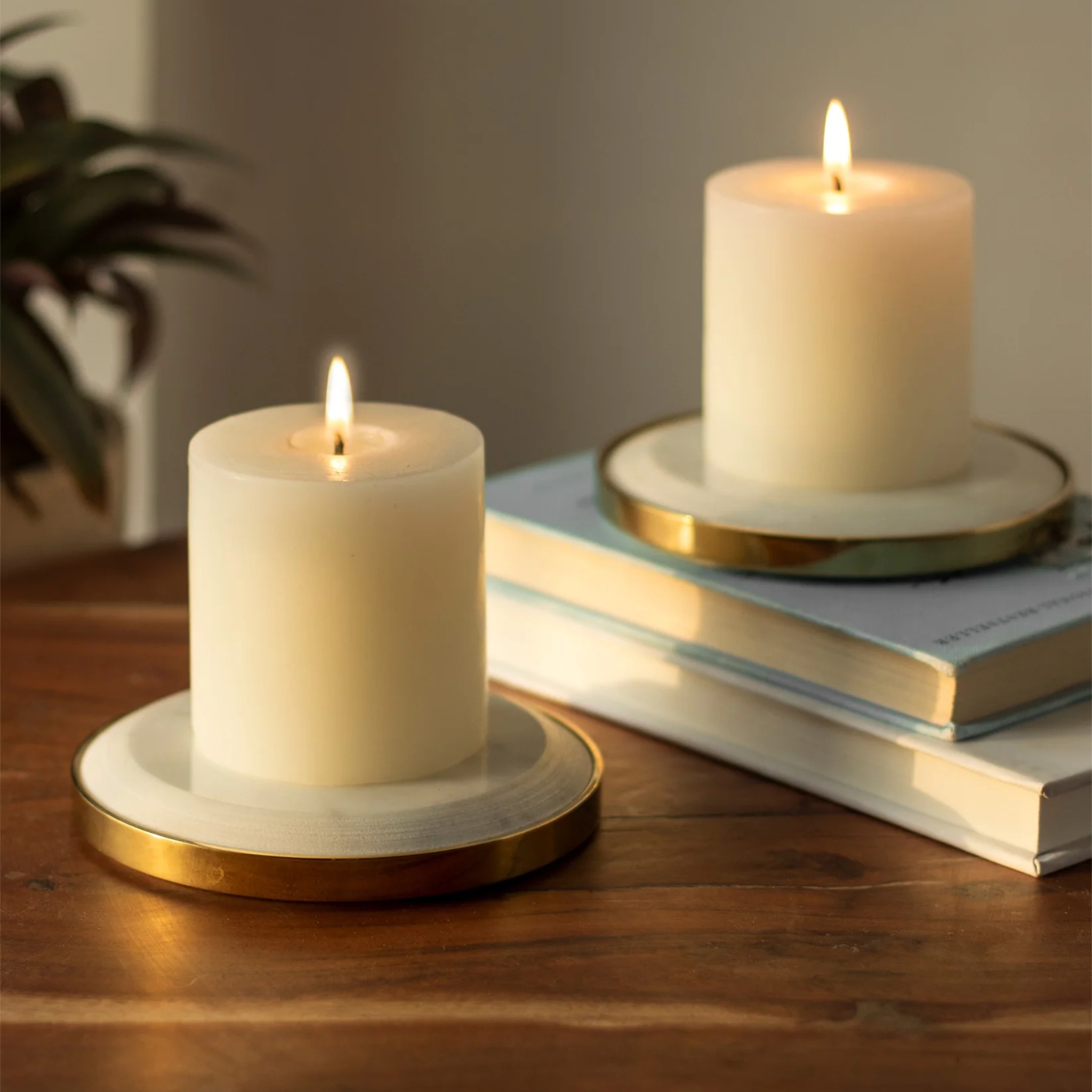 Yang Candle Plates by Saswata | Tooffi