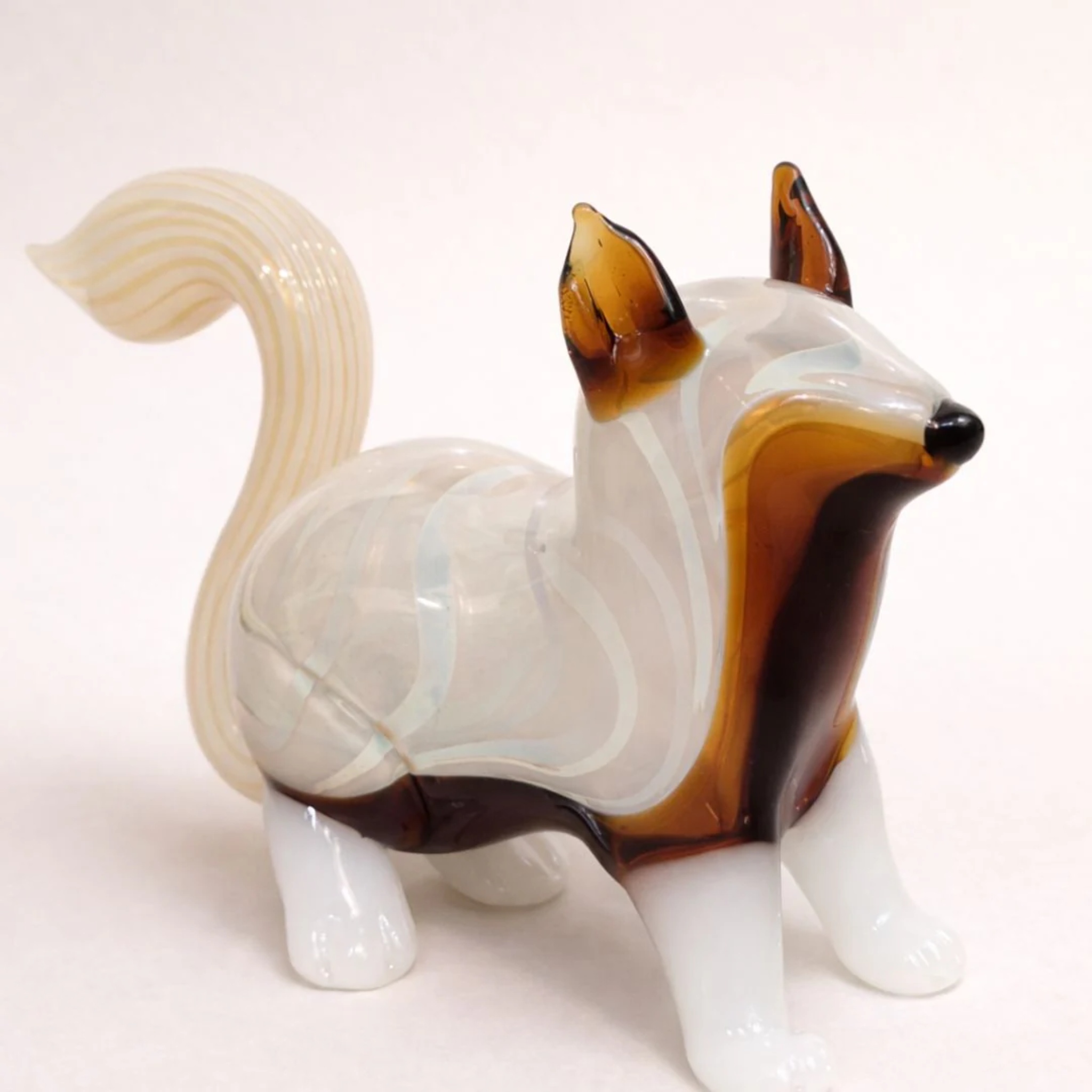 Soft Mist Gilhari — A Forest Companion by RUSTIC HORSE GLASS STUDIO | Tooffi